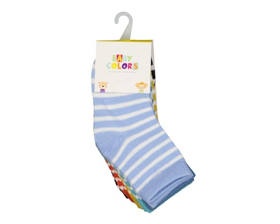 Foto 3 | Calcetines para Bebé Niño Baby Colors 6 Pares