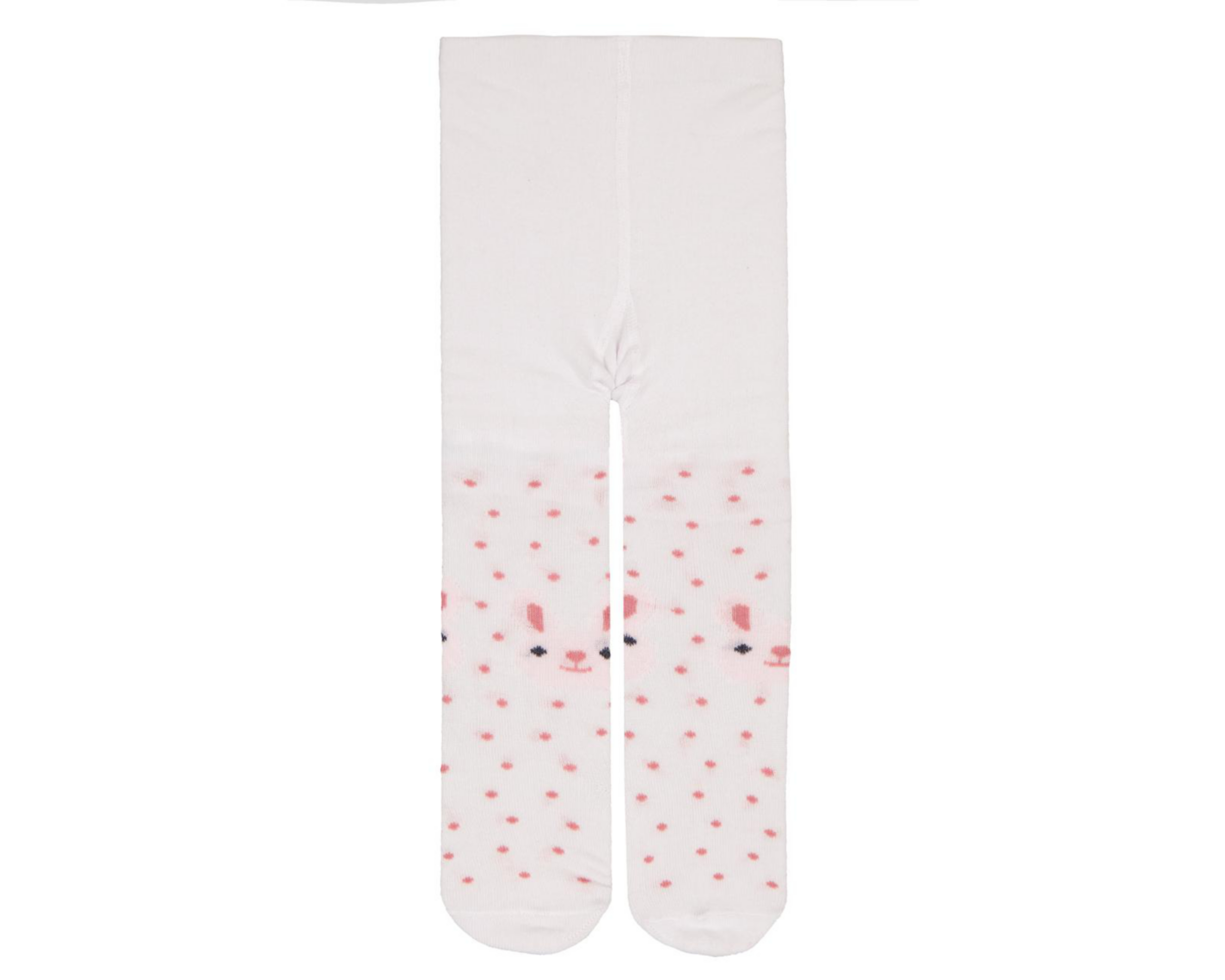 Foto 4 pulgar | Mallas Rosas para Niña con Estampado de Puntos 2 Piezas