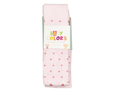 Foto 4 | Mallas Rosas para Niña con Estampado de Puntos 2 Piezas