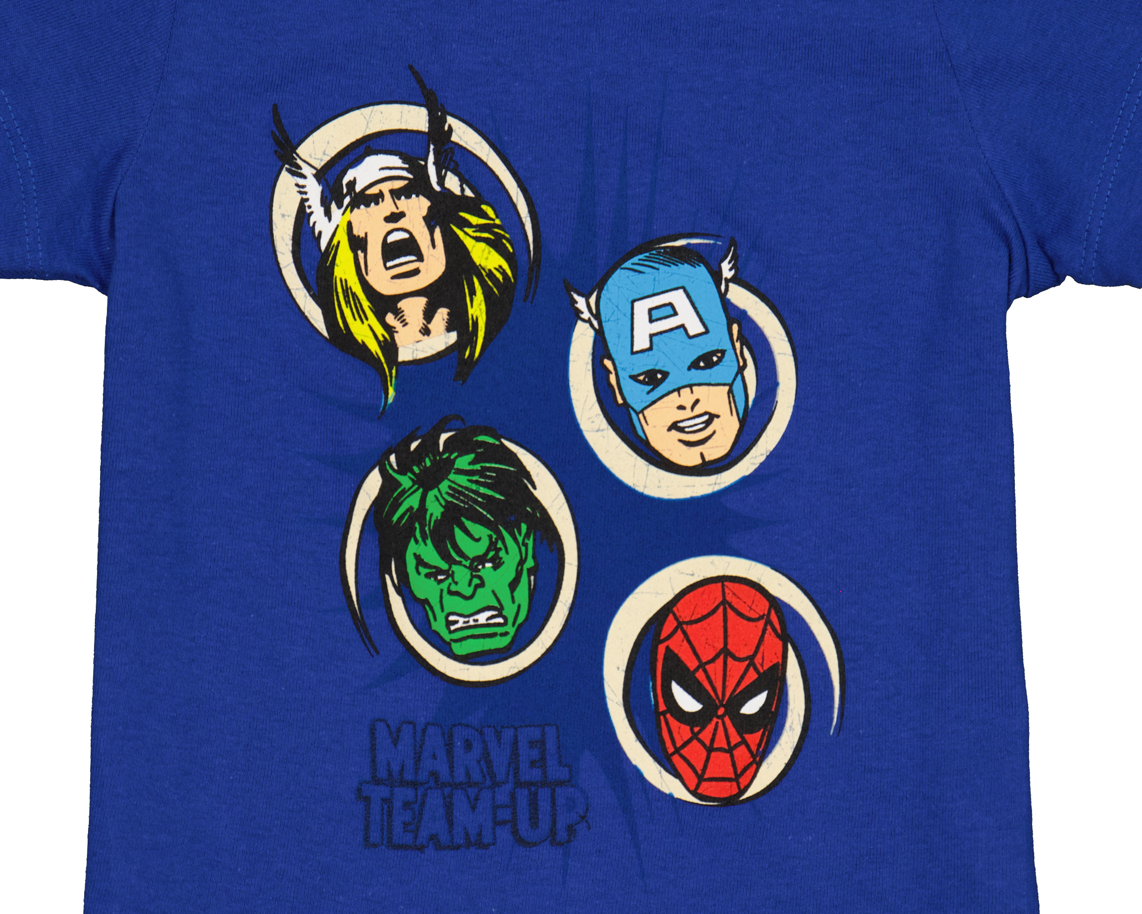 Foto 4 pulgar | Playera para Bebé Marvel Avengers de Algodón