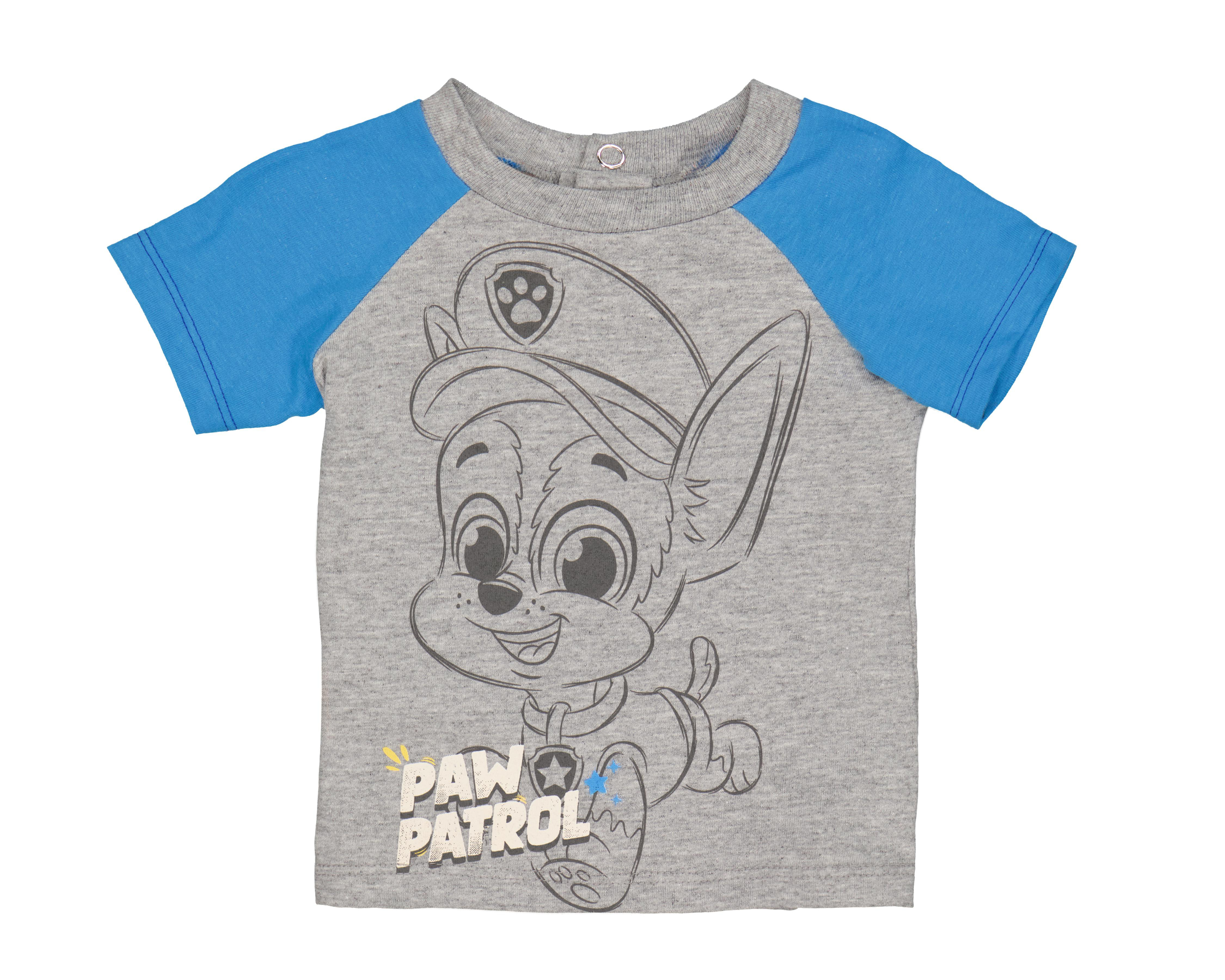 Foto 2 pulgar | Playera para Bebé Paw Patrol Estampada