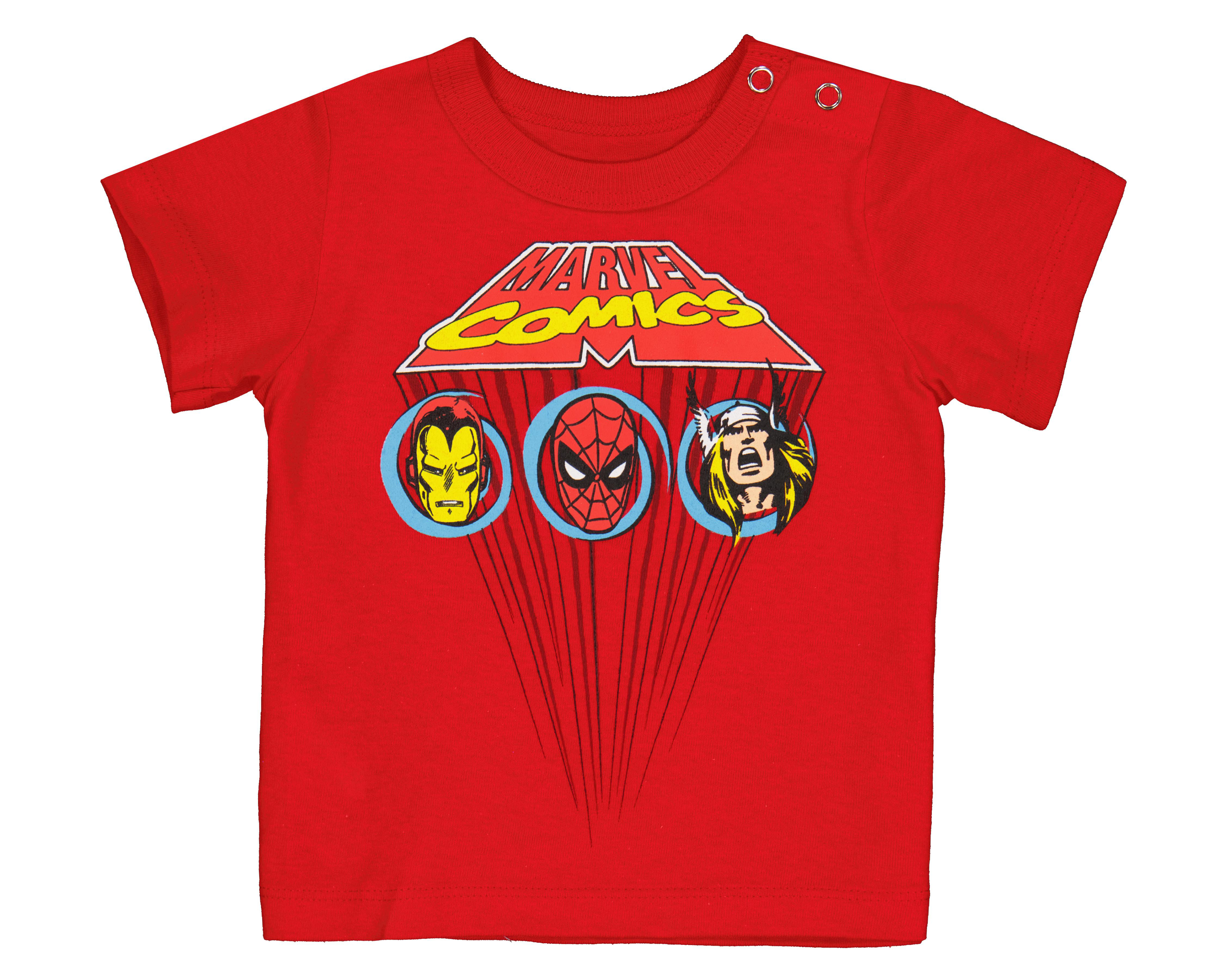 Foto 1 | Playera para Bebé Marvel Avengers de Algodón