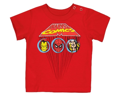 Foto 1 | Playera para Bebé Marvel Avengers de Algodón