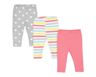 Foto 1 | Pantalón para Bebé Niña Baby Colors 3 Piezas