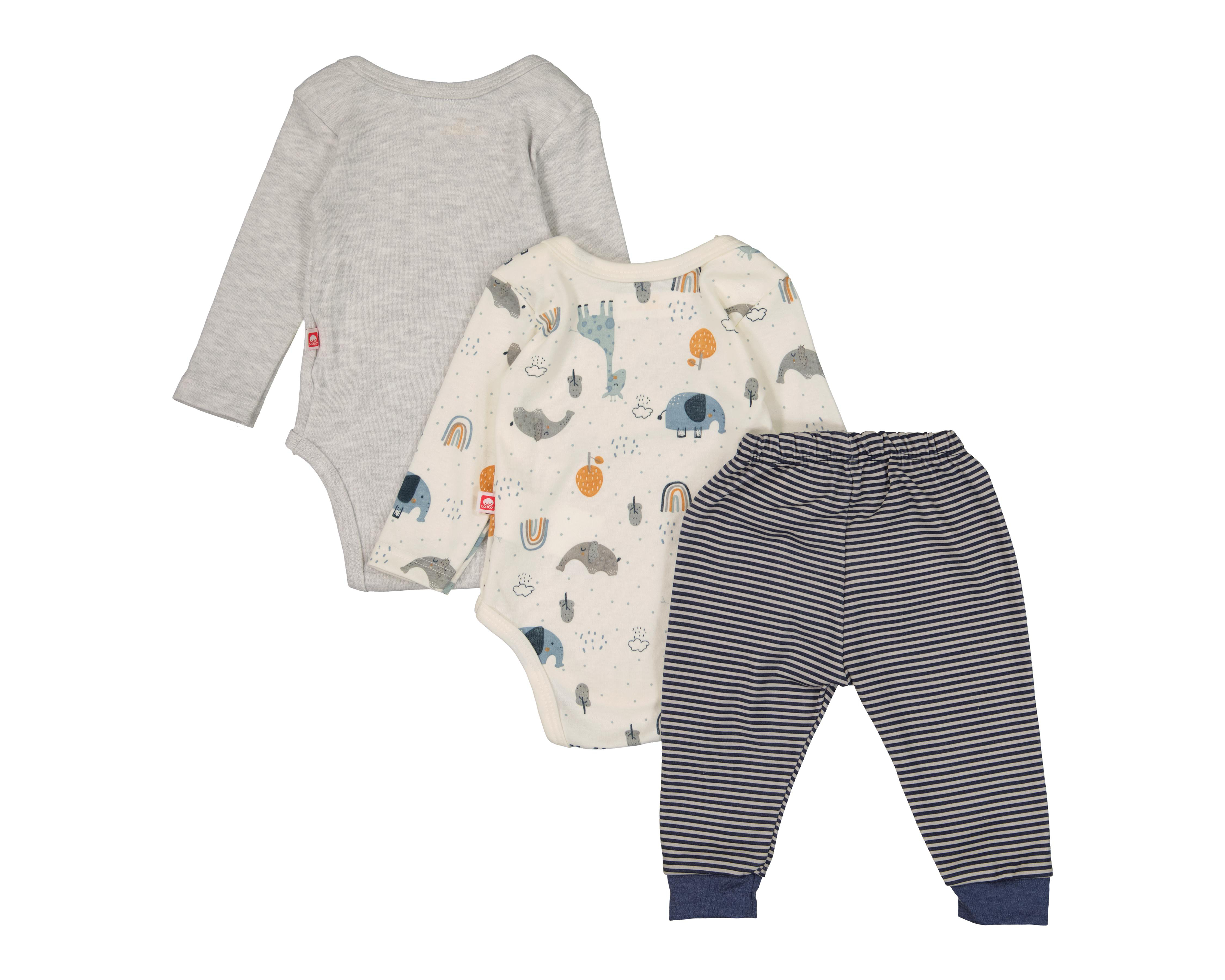 Foto 2 | Conjunto para Bebé Niño Baby Circus Estampado 3 Piezas