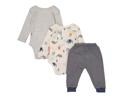 Foto 2 | Conjunto para Bebé Niño Baby Circus Estampado 3 Piezas