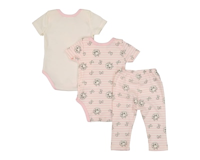 Foto 2 | Conjunto para Bebé Niña Disney Baby Estampado 3 Piezas