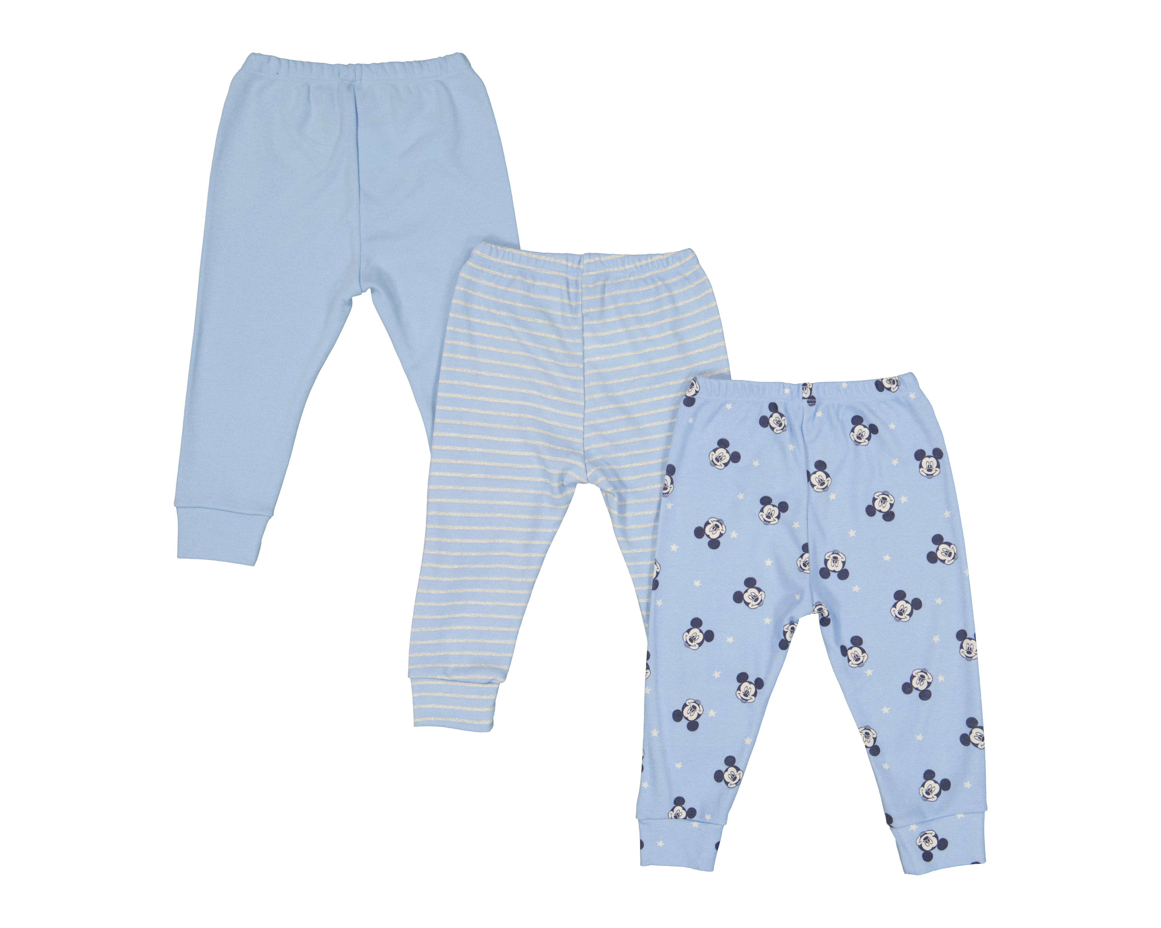 Foto 2 | Pantalón para Bebé Niño Disney Minnie Mouse con Estampado 3 Piezas