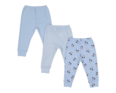 Foto 2 | Pantalón para Bebé Niño Disney Minnie Mouse con Estampado 3 Piezas
