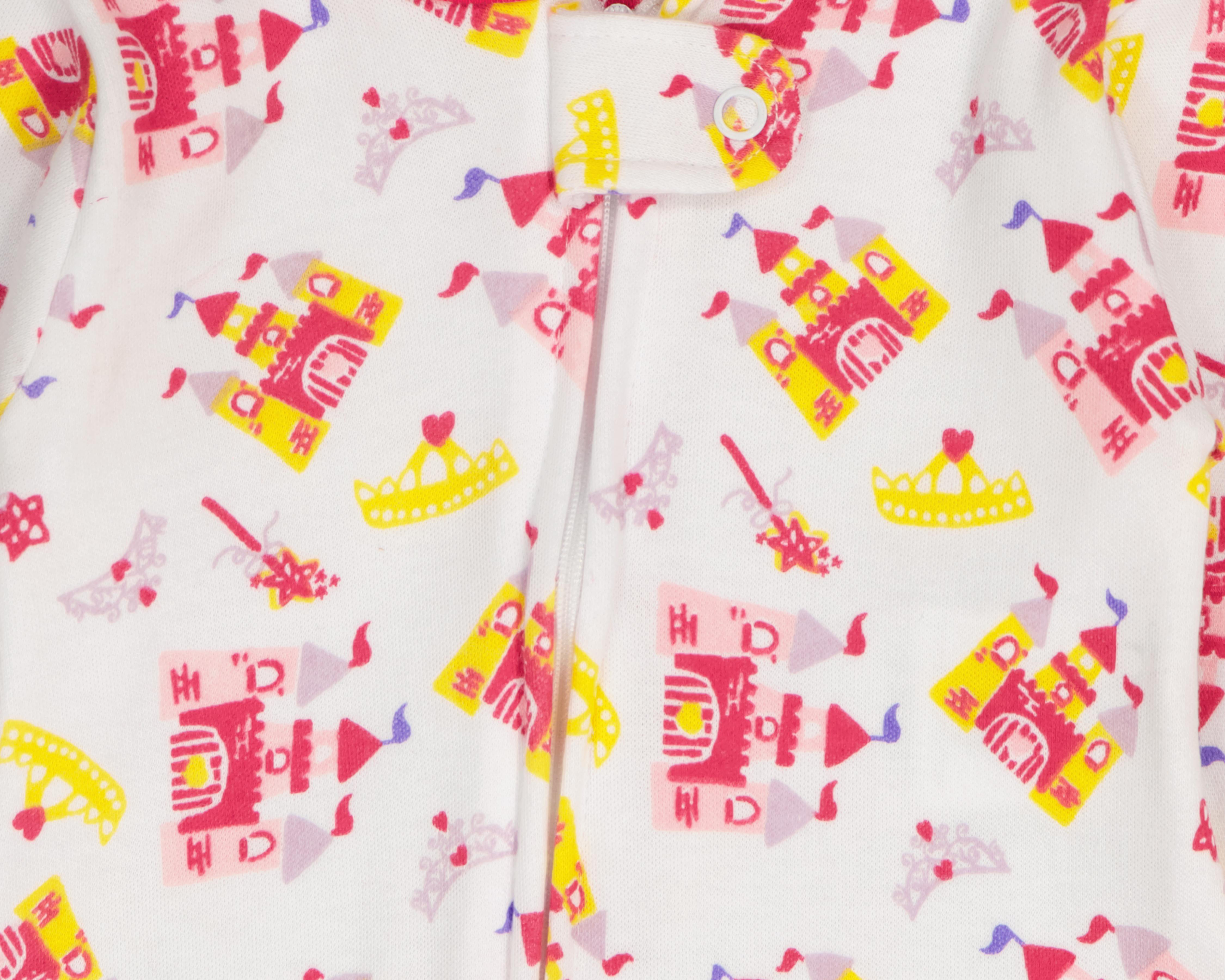 Foto 4 pulgar | Mameluco para Bebé Niña Baby Colors Estampado