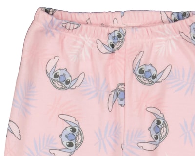 Foto 3 | Pantalón para Bebé Niña Disney Baby Stitch 3 Piezas