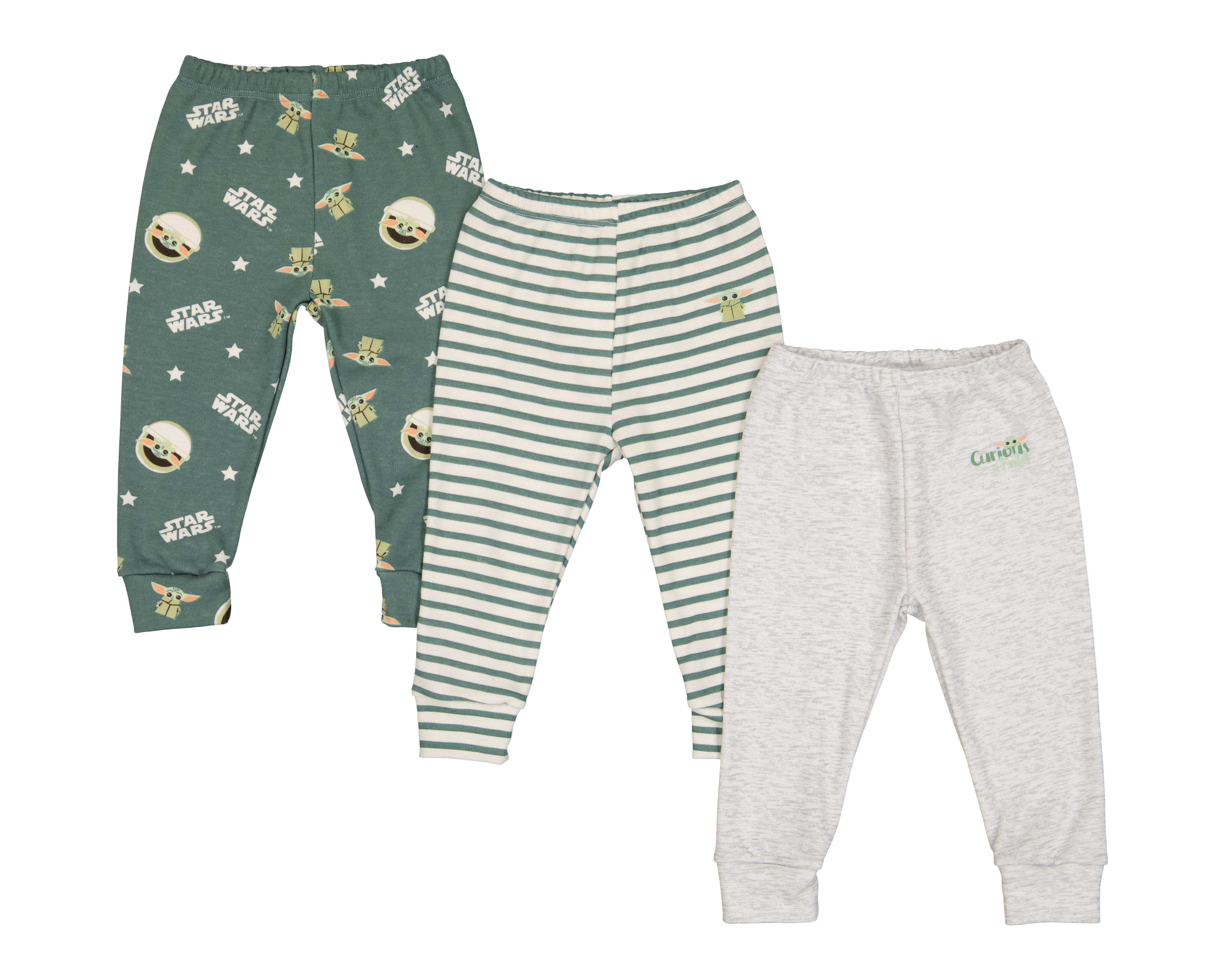 Foto 1 | Pantalón para Bebé Niño Disney Baby The Mandalorian 3 Piezas