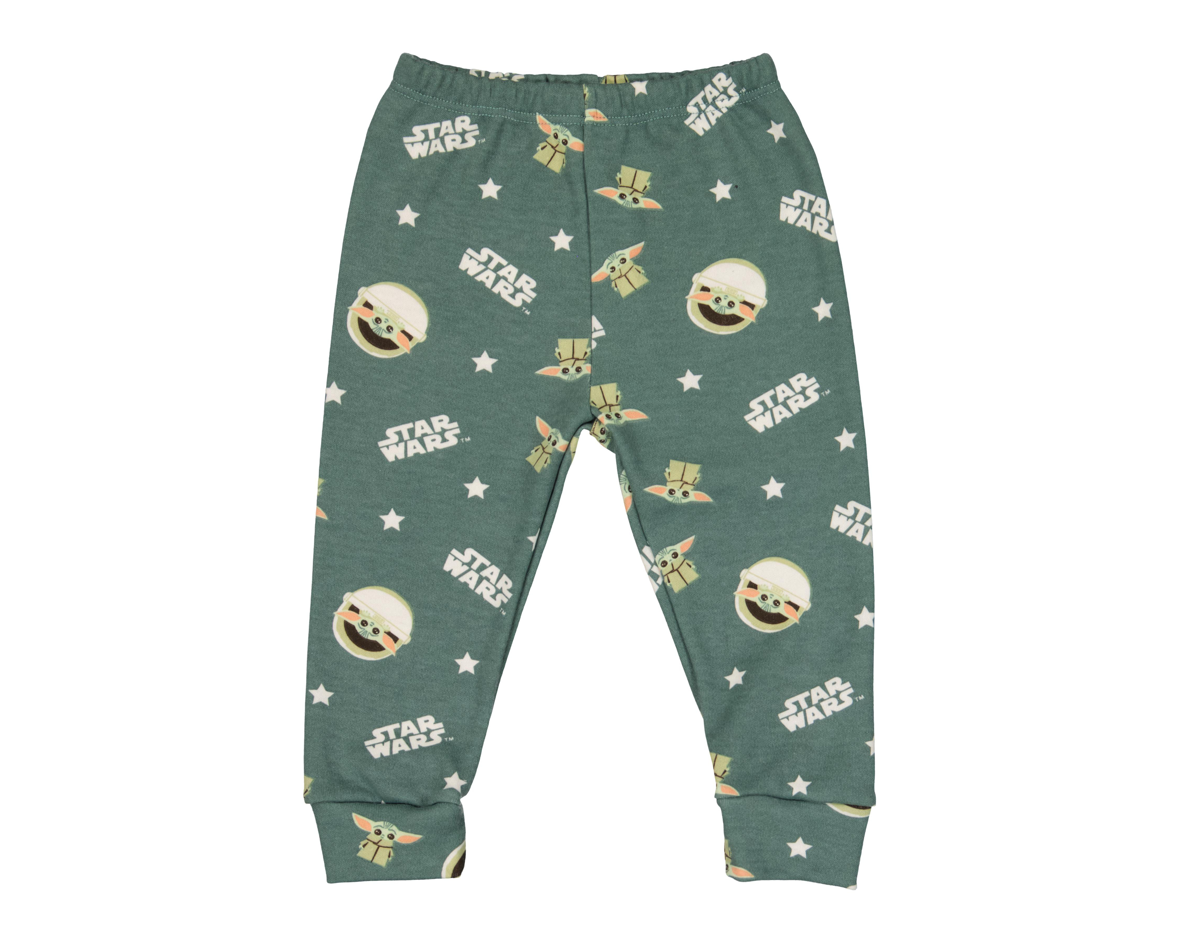 Foto 3 | Pantalón para Bebé Niño Disney Baby The Mandalorian 3 Piezas