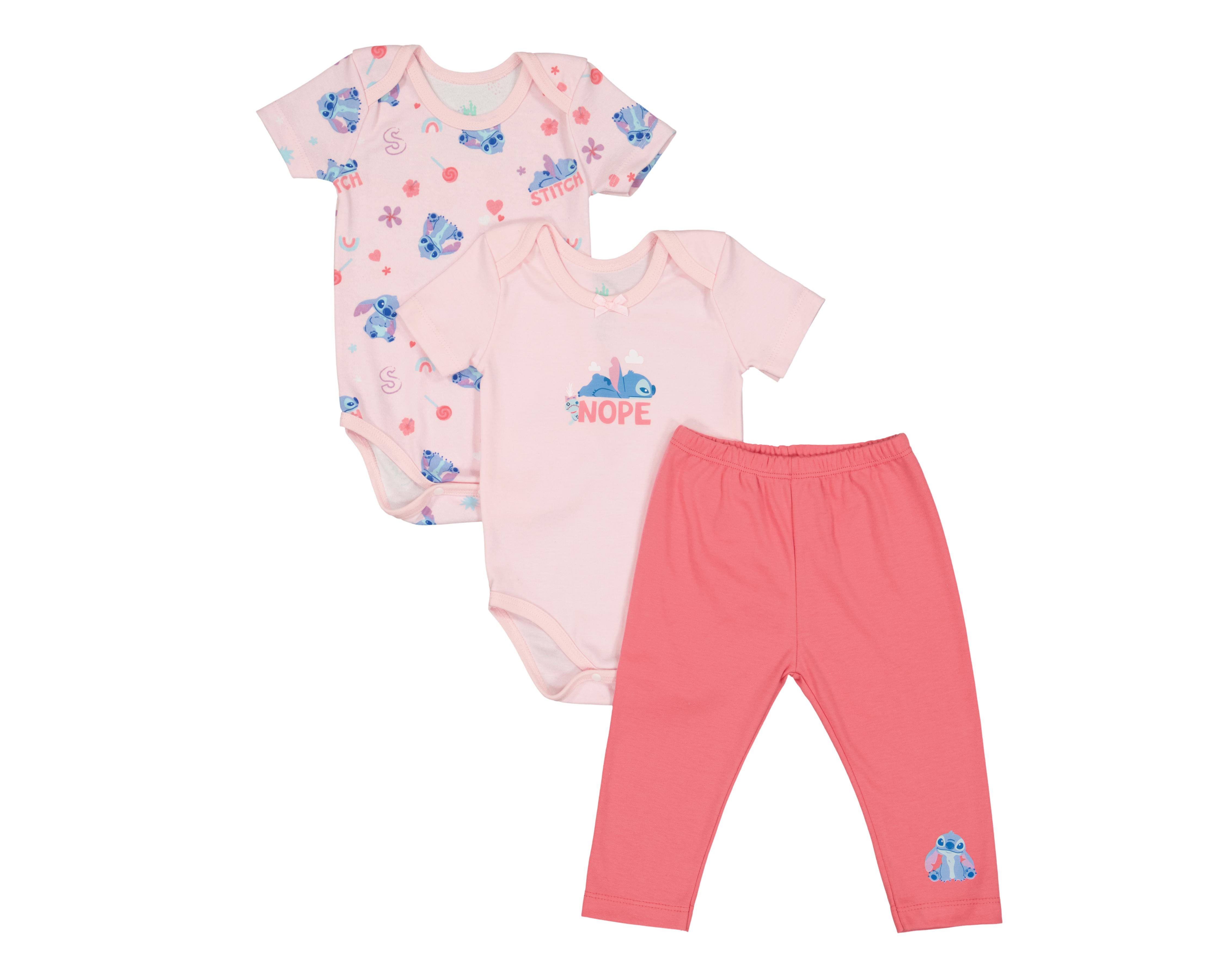 Foto 1 | Pañalero para Bebé Niña Disney Baby Lilo & Stitch Rosa