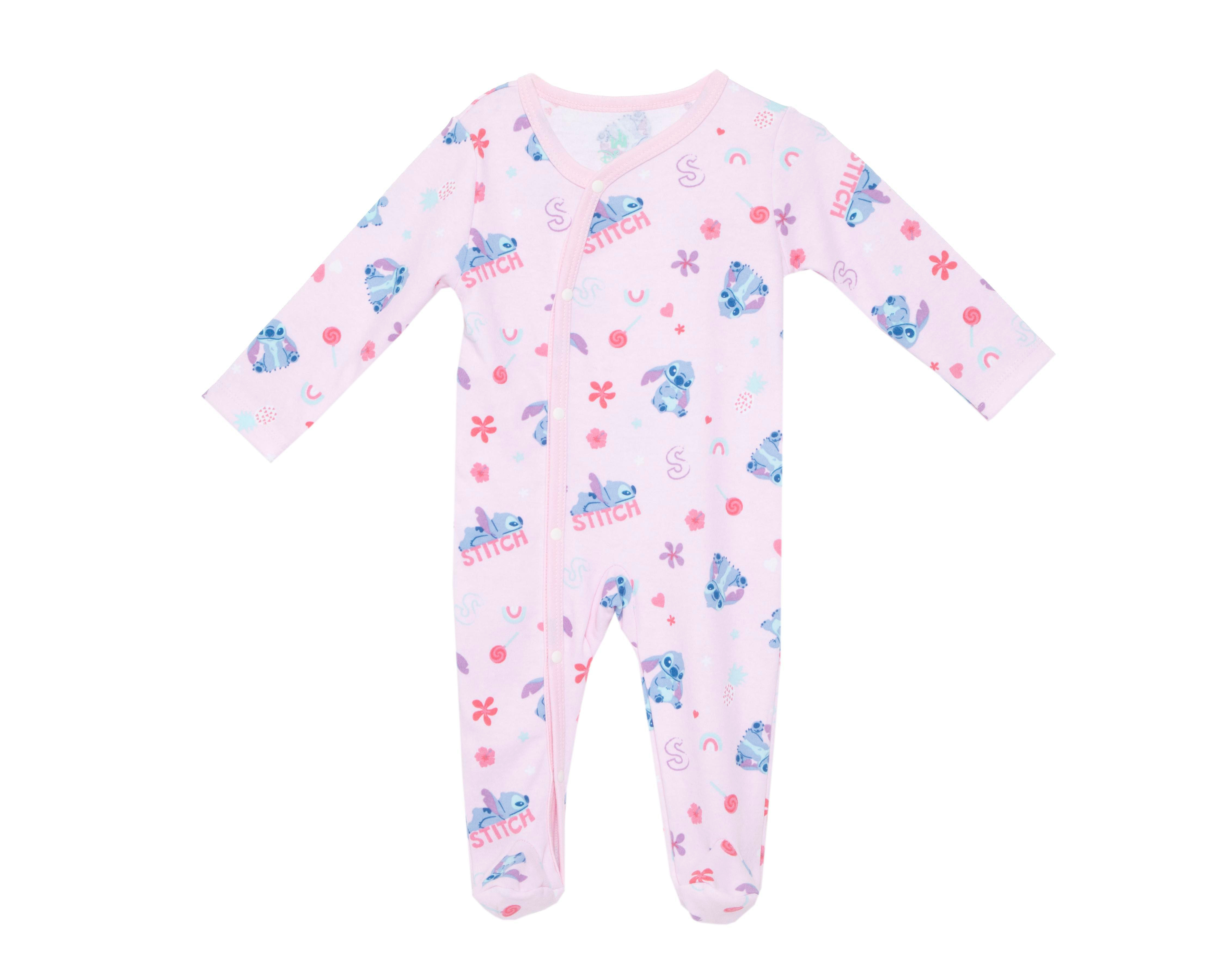 Foto 1 | Mameluco para Bebé Niña Disney Lilo & Stitch Estampado