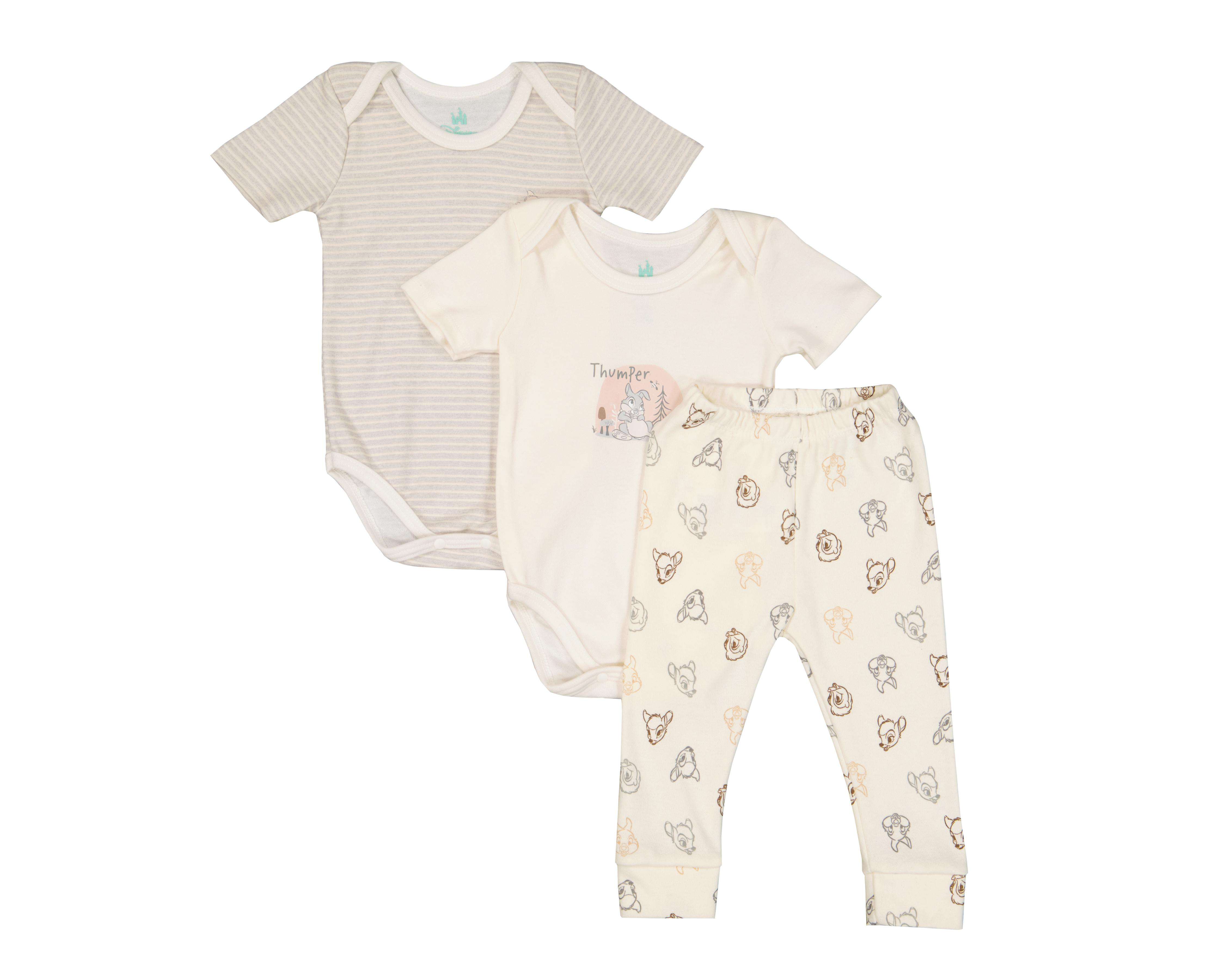 Foto 1 | Conjunto para Bebé Niño Disney Baby 3 Piezas