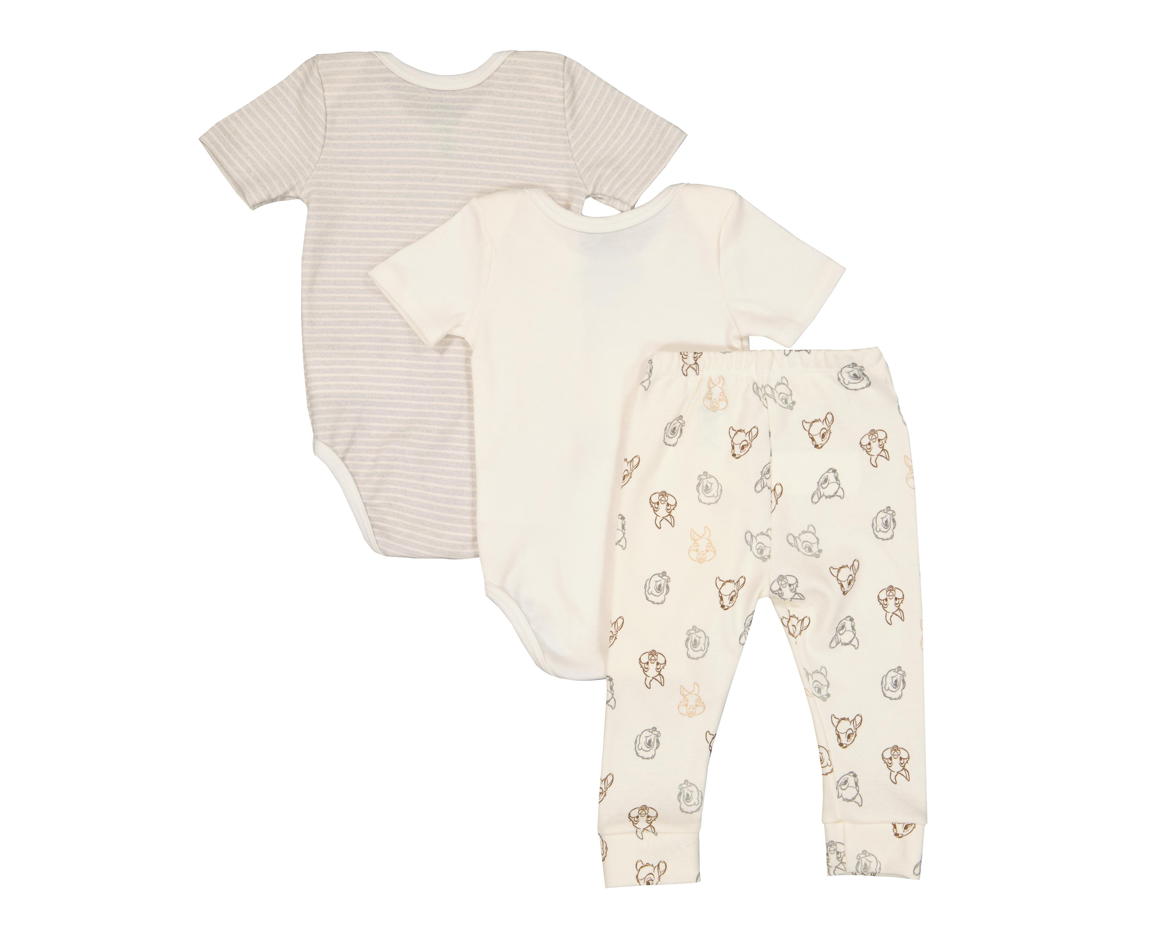 Foto 2 | Conjunto para Bebé Niño Disney Baby 3 Piezas