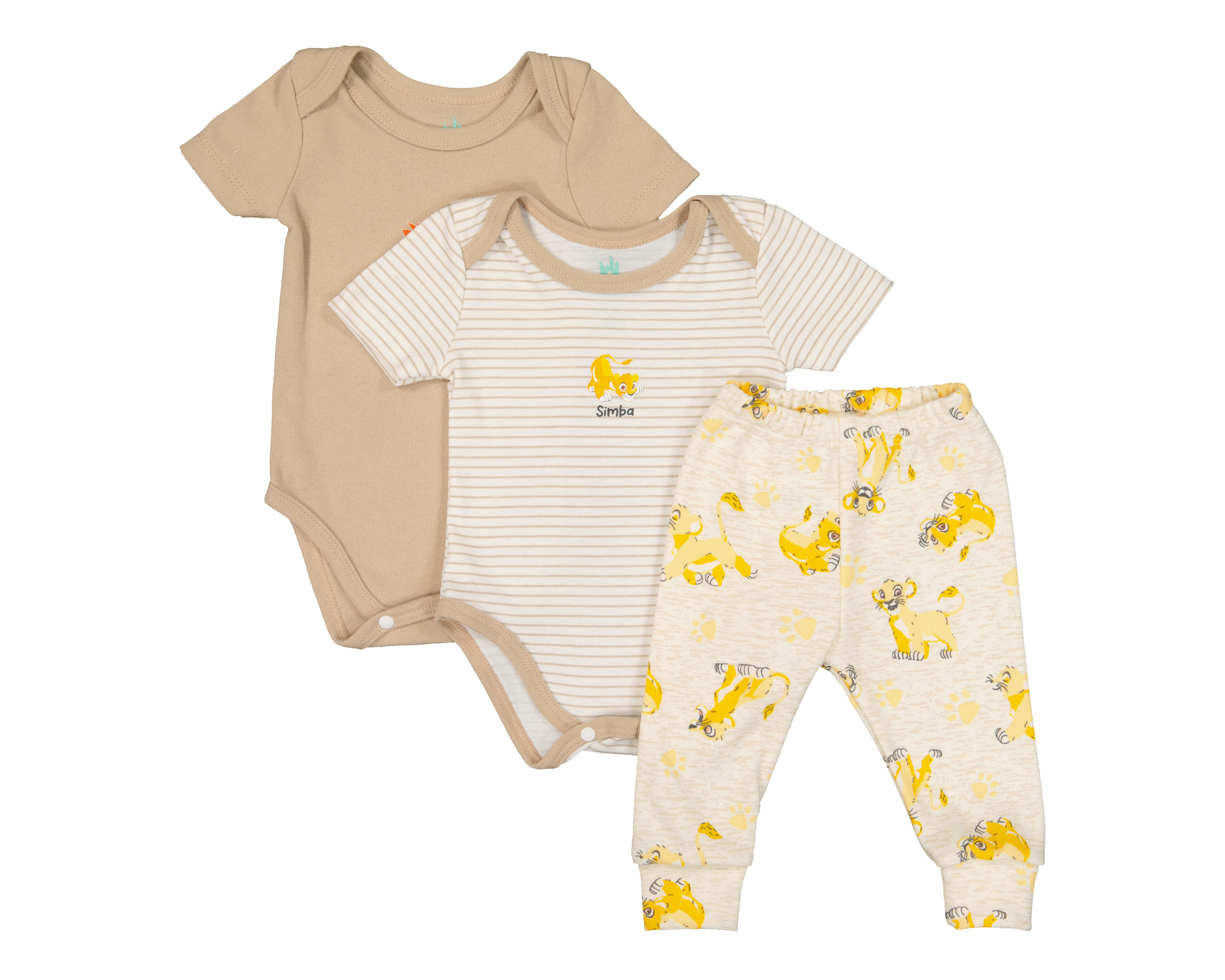 Conjunto para Bebé Niño Disney El Rey León 3 Piezas