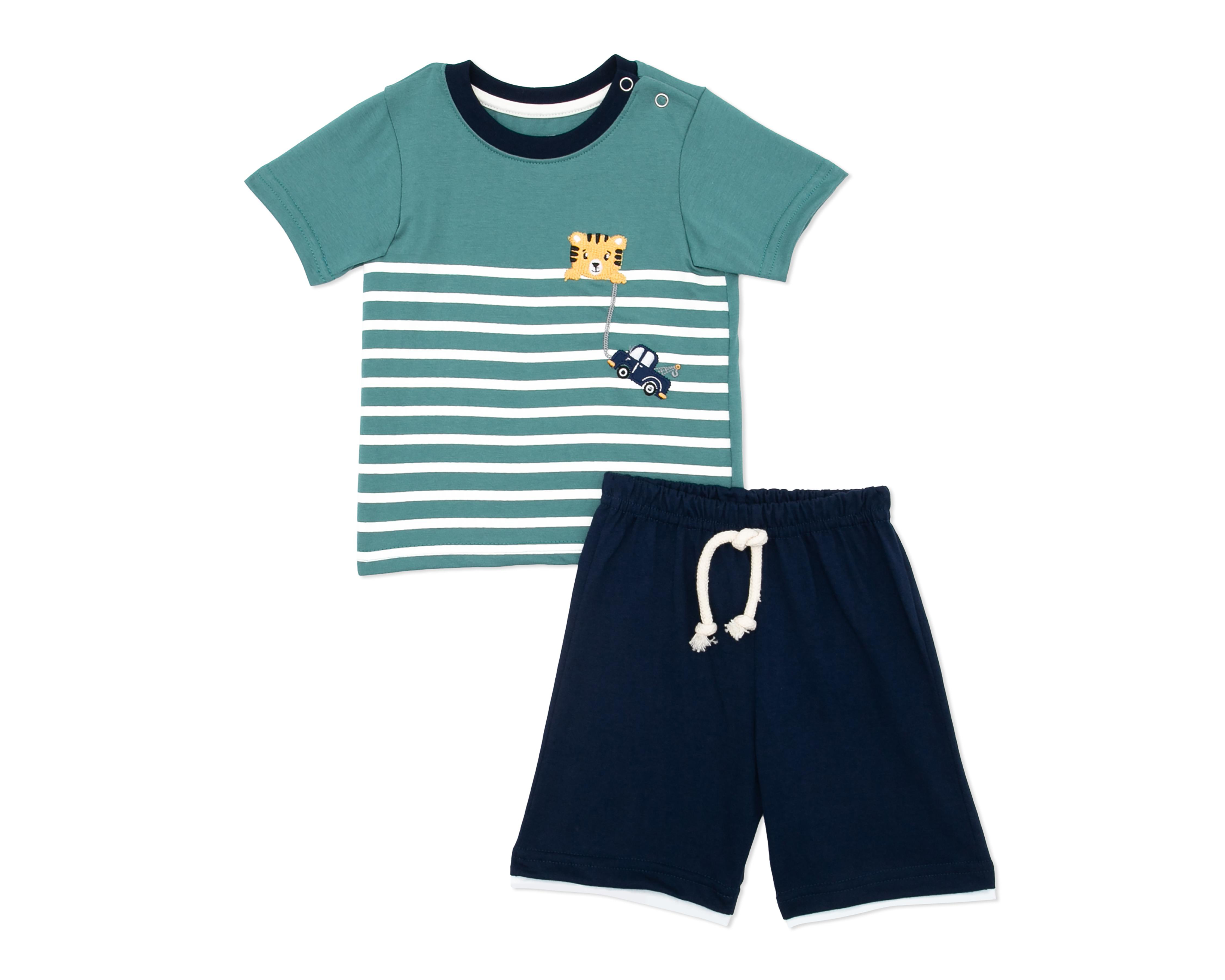 Foto 1 | Conjunto para Bebé Niño Baby Colors 2 Piezas