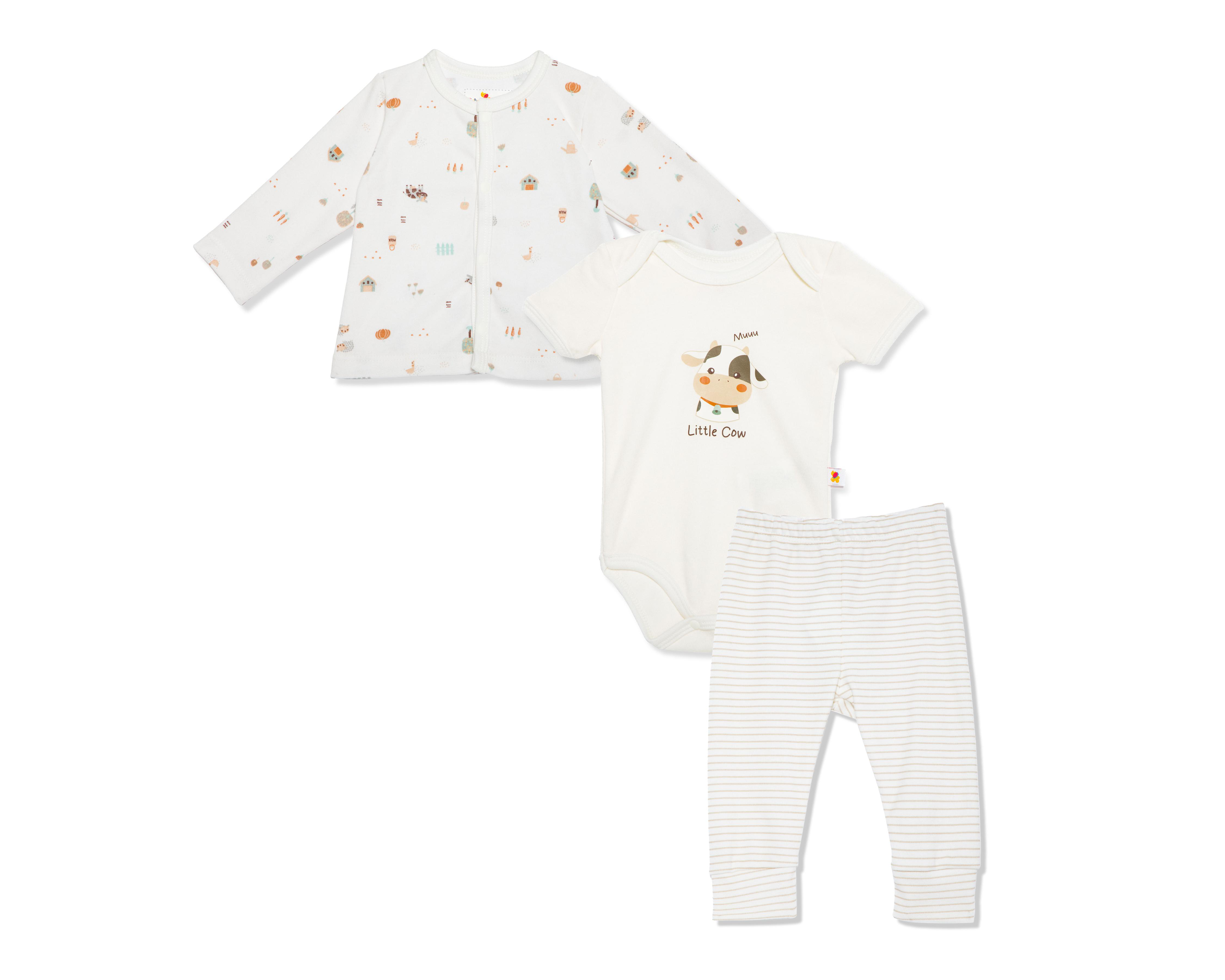 Foto 1 | Conjunto para Bebé Niño Baby Circus 3 Piezas