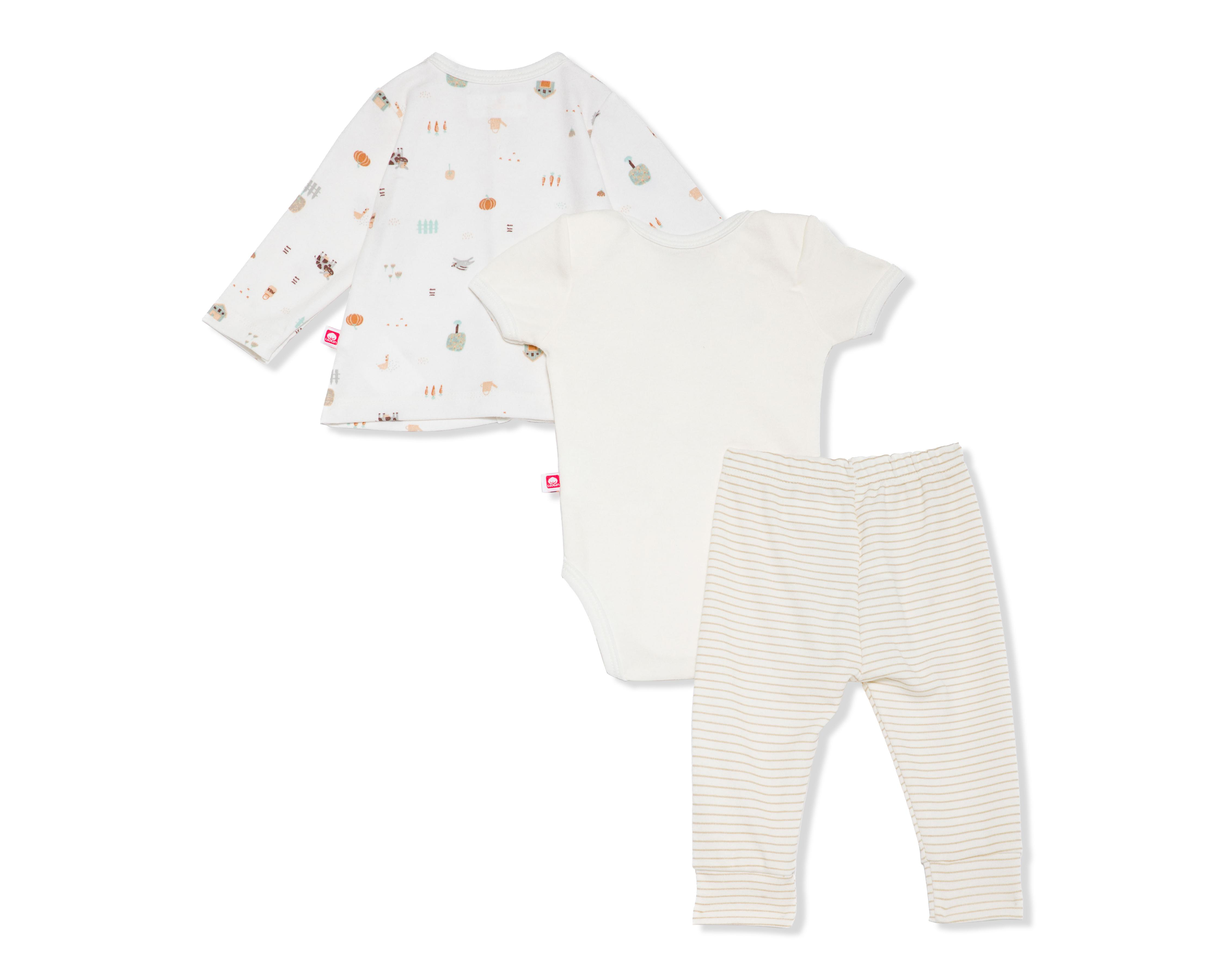 Foto 2 | Conjunto para Bebé Niño Baby Circus 3 Piezas