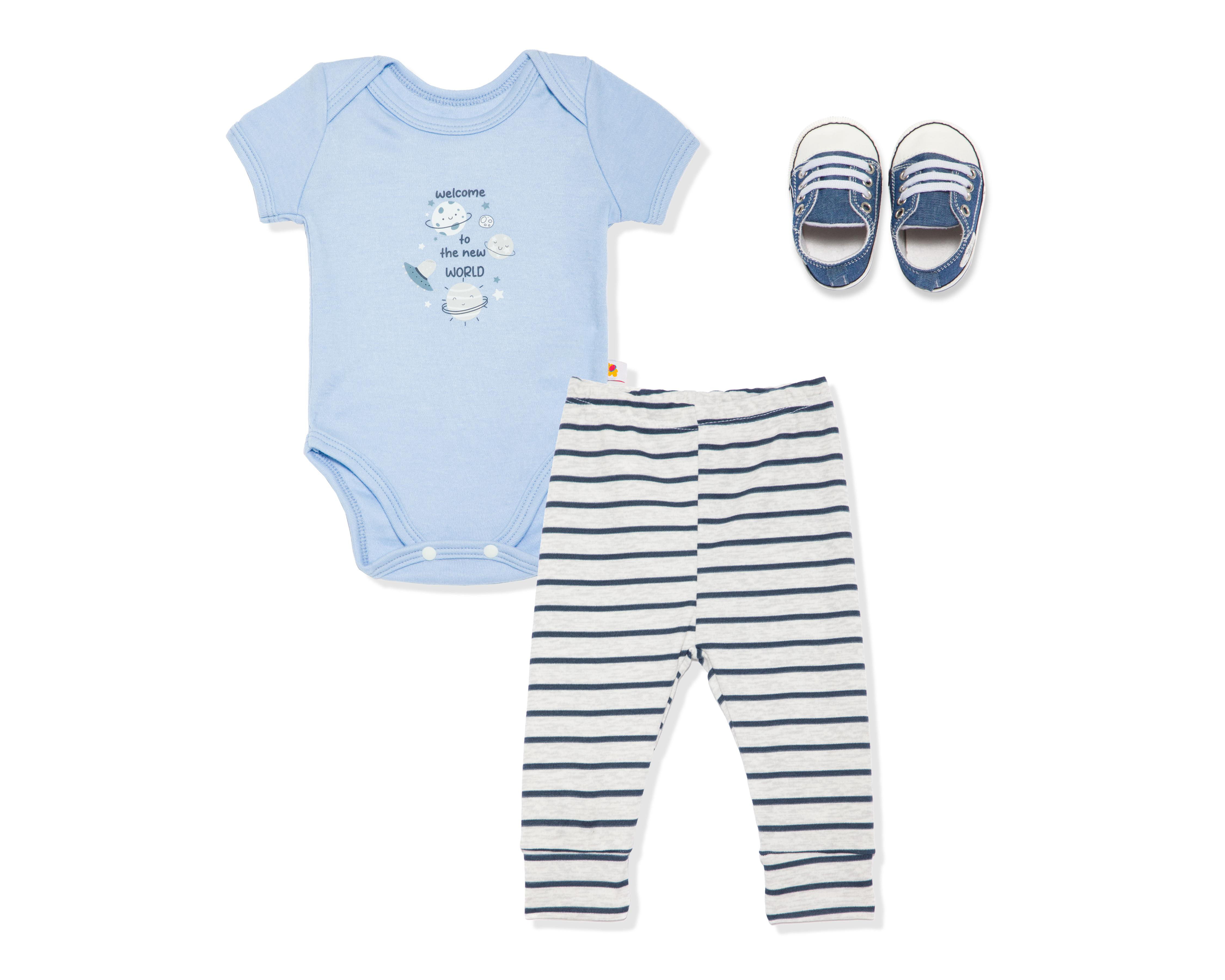 Foto 1 | Conjunto para Bebé Niño Baby Circus 3 Piezas