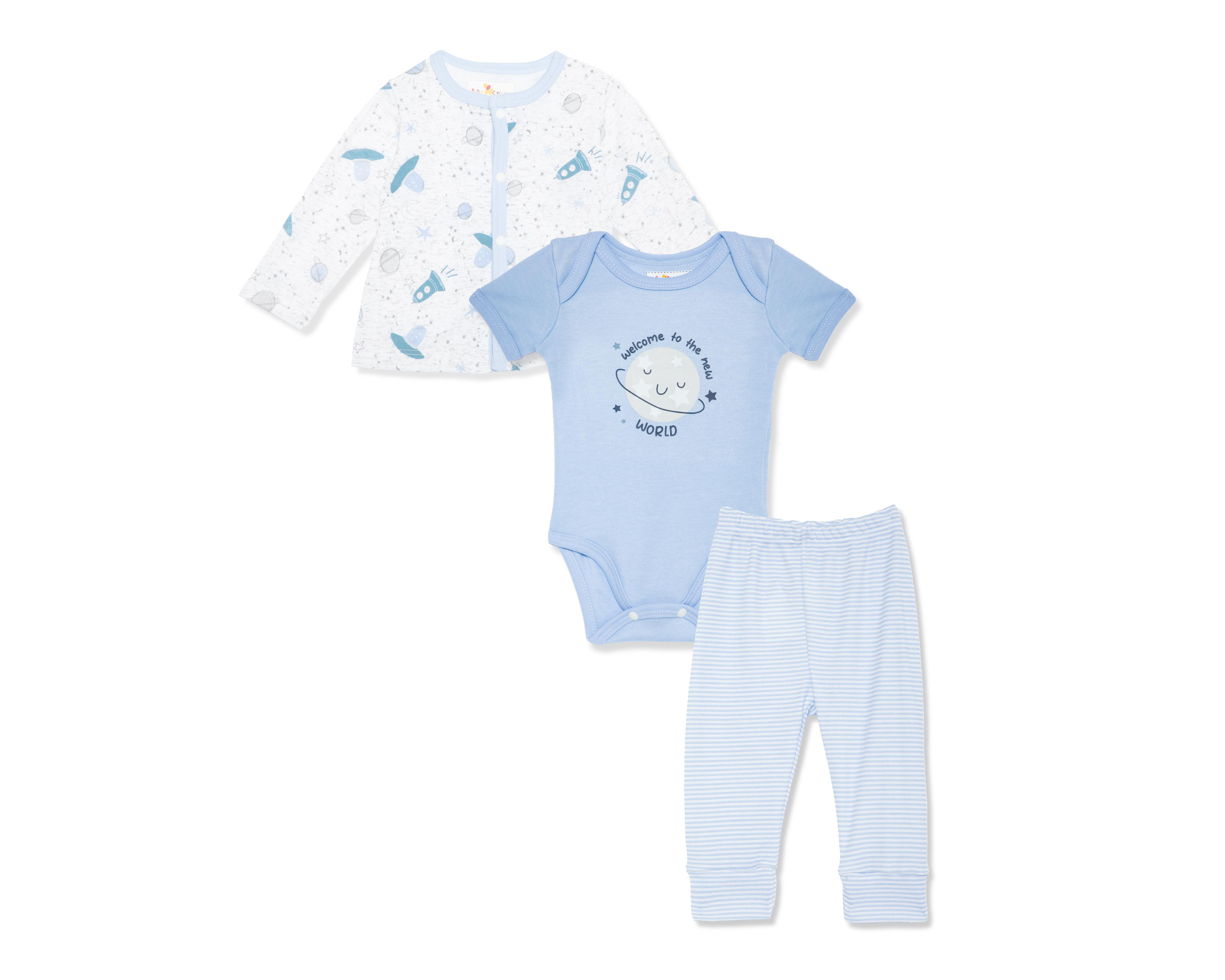 Foto 1 | Conjunto para Bebé Niño Baby Circus 3 Piezas