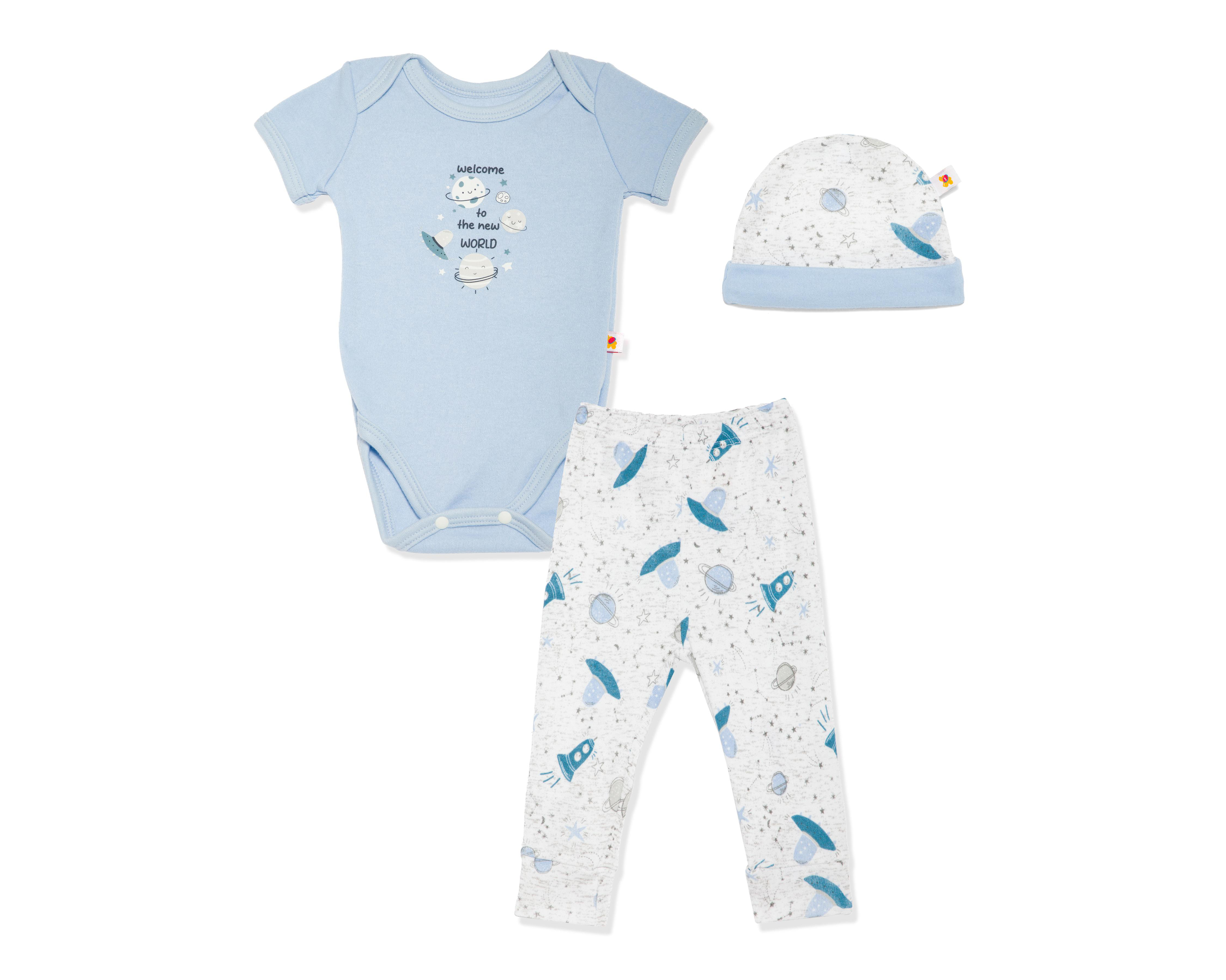 Foto 1 | Conjunto para Bebé Niño Baby Circus 3 Piezas