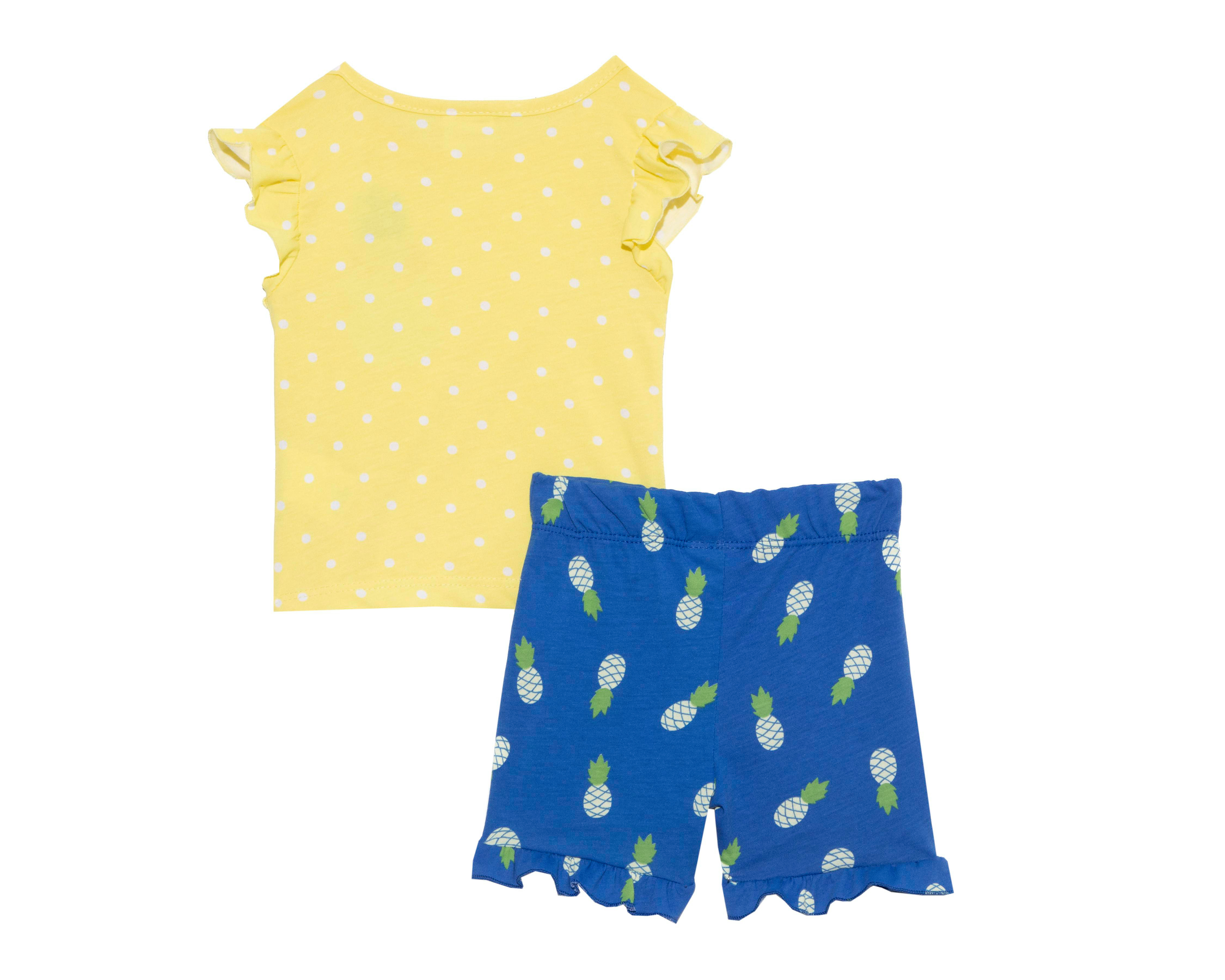 Foto 2 | Short y Playera para Bebé Niña Baby Colors
