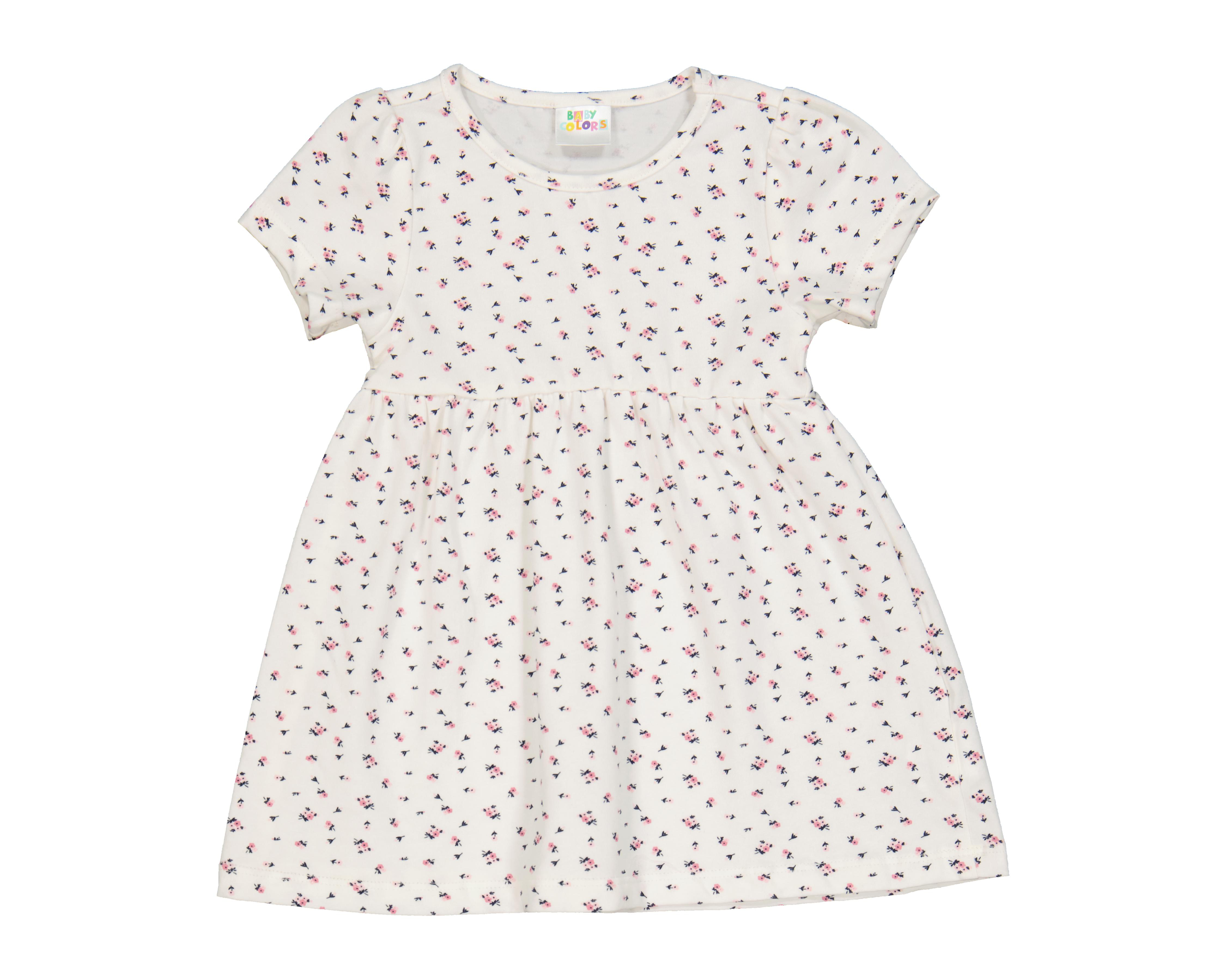 Foto 5 pulgar | Vestido para Bebé Niña Baby Colors 2 Piezas