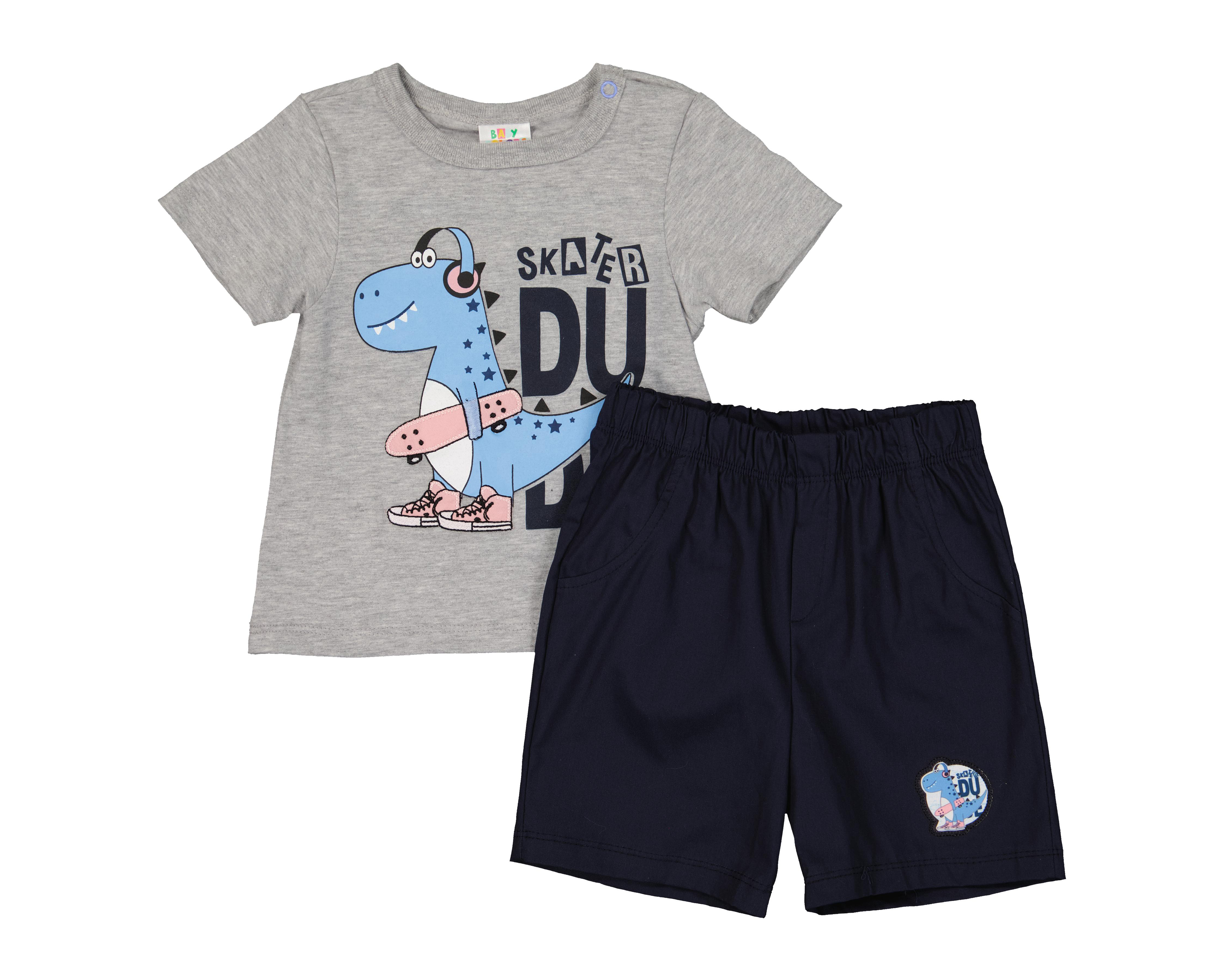 Foto 1 | Short y Playera para Bebé Niño Baby Colors