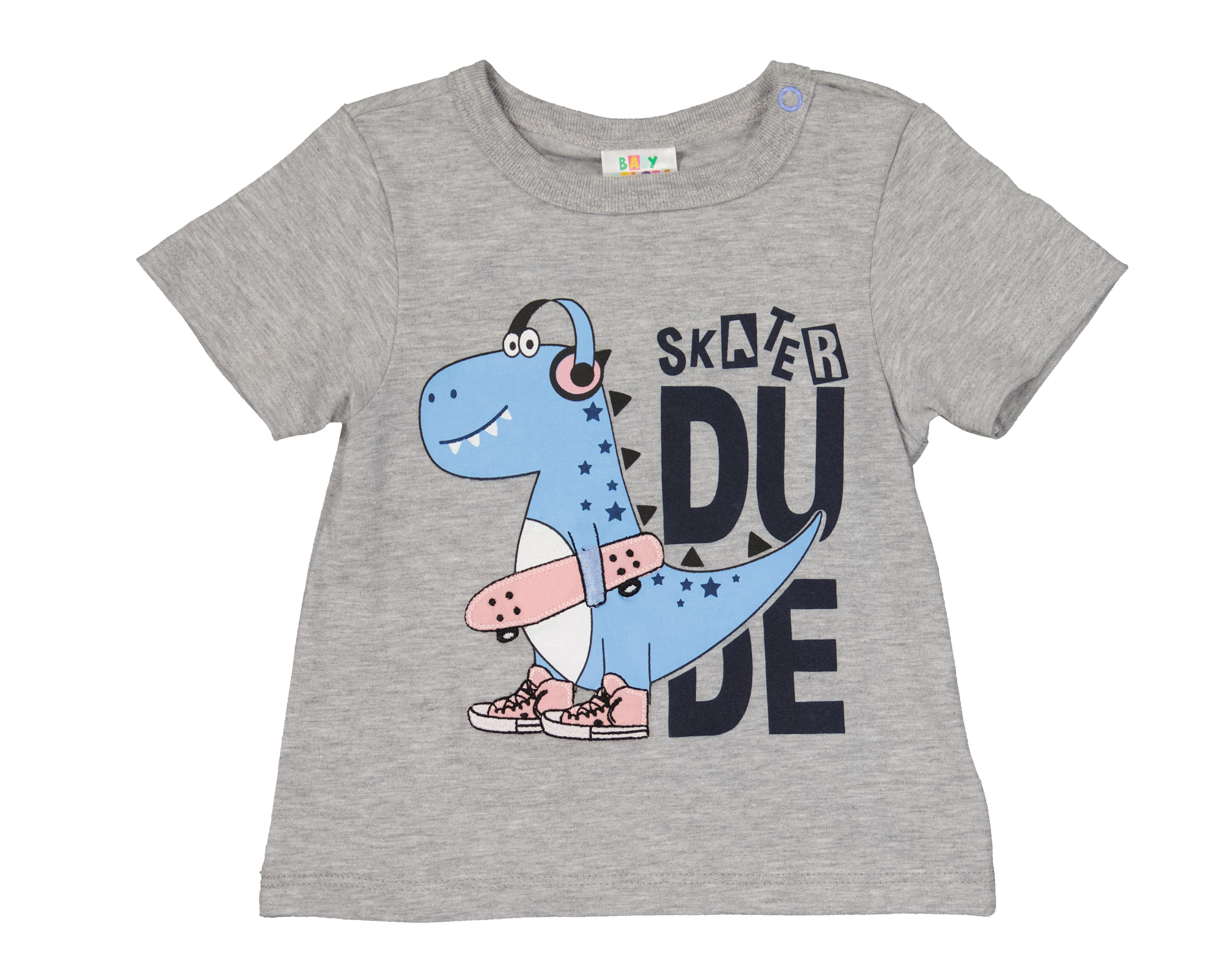 Foto 4 pulgar | Short y Playera para Bebé Niño Baby Colors
