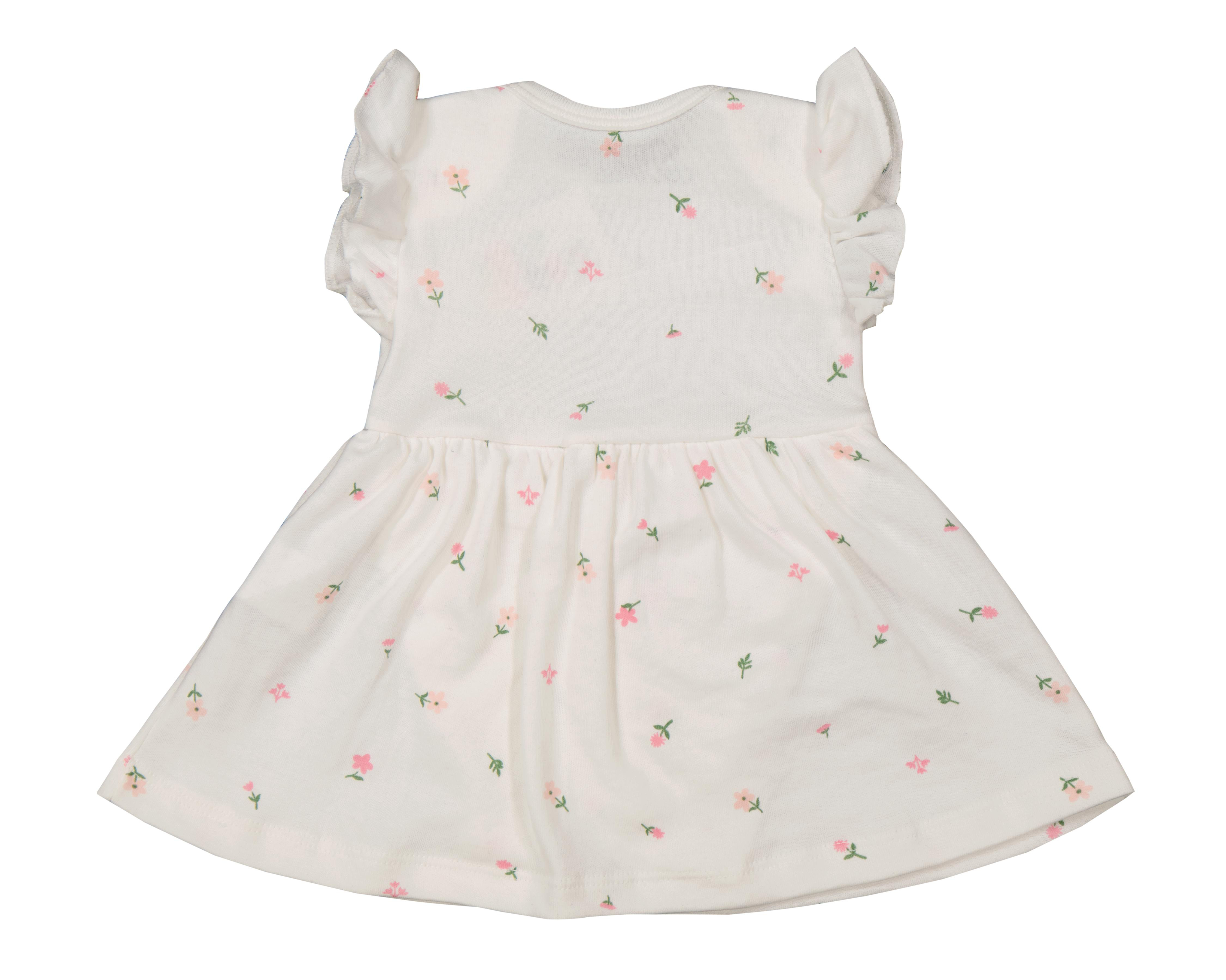 Foto 3 pulgar | Vestido para Bebé Niña Baby Colors Floral