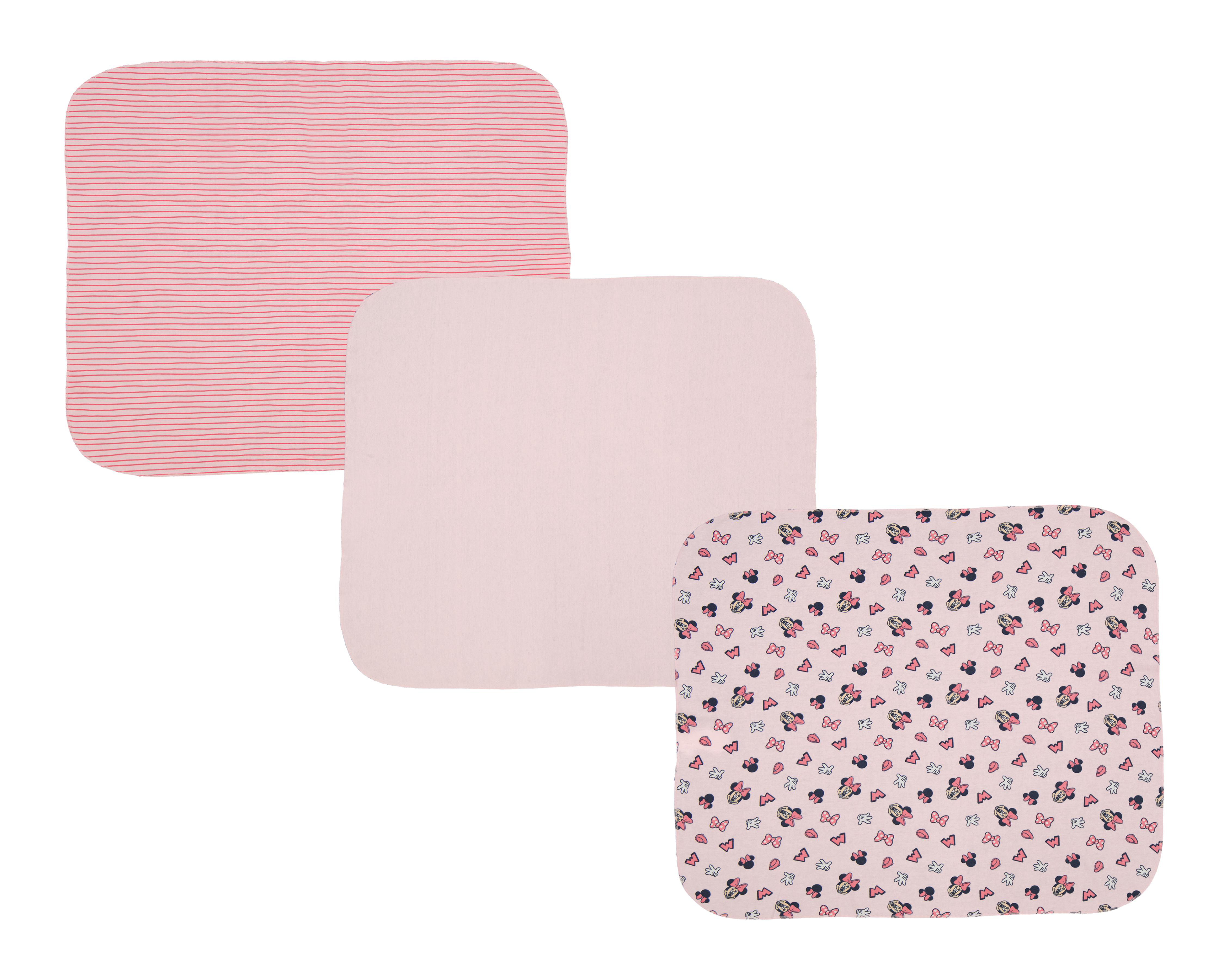 Sábanas para Cuna Disney Minnie Mouse Baby Rosa 3 Piezas $219