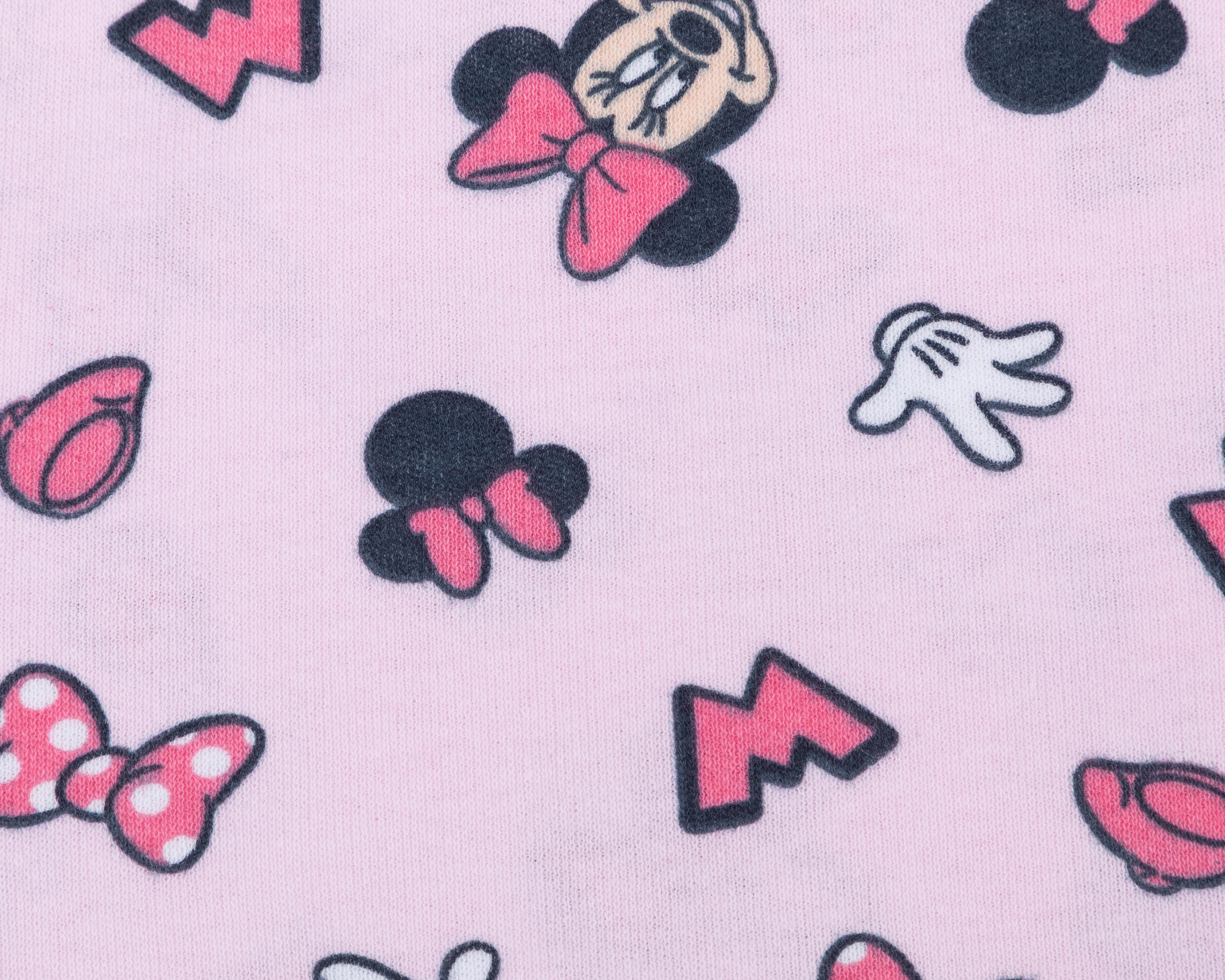 Foto 4 pulgar | Sábanas para Cuna Disney Minnie Mouse Baby Rosa 3 Piezas