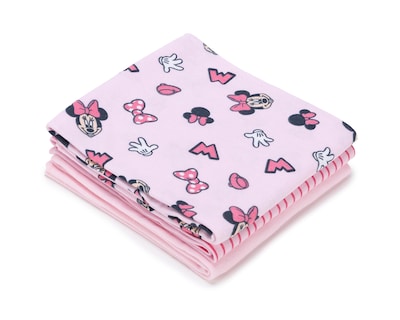 Foto 4 | Sábanas para Cuna Disney Minnie Mouse Baby Rosa 3 Piezas