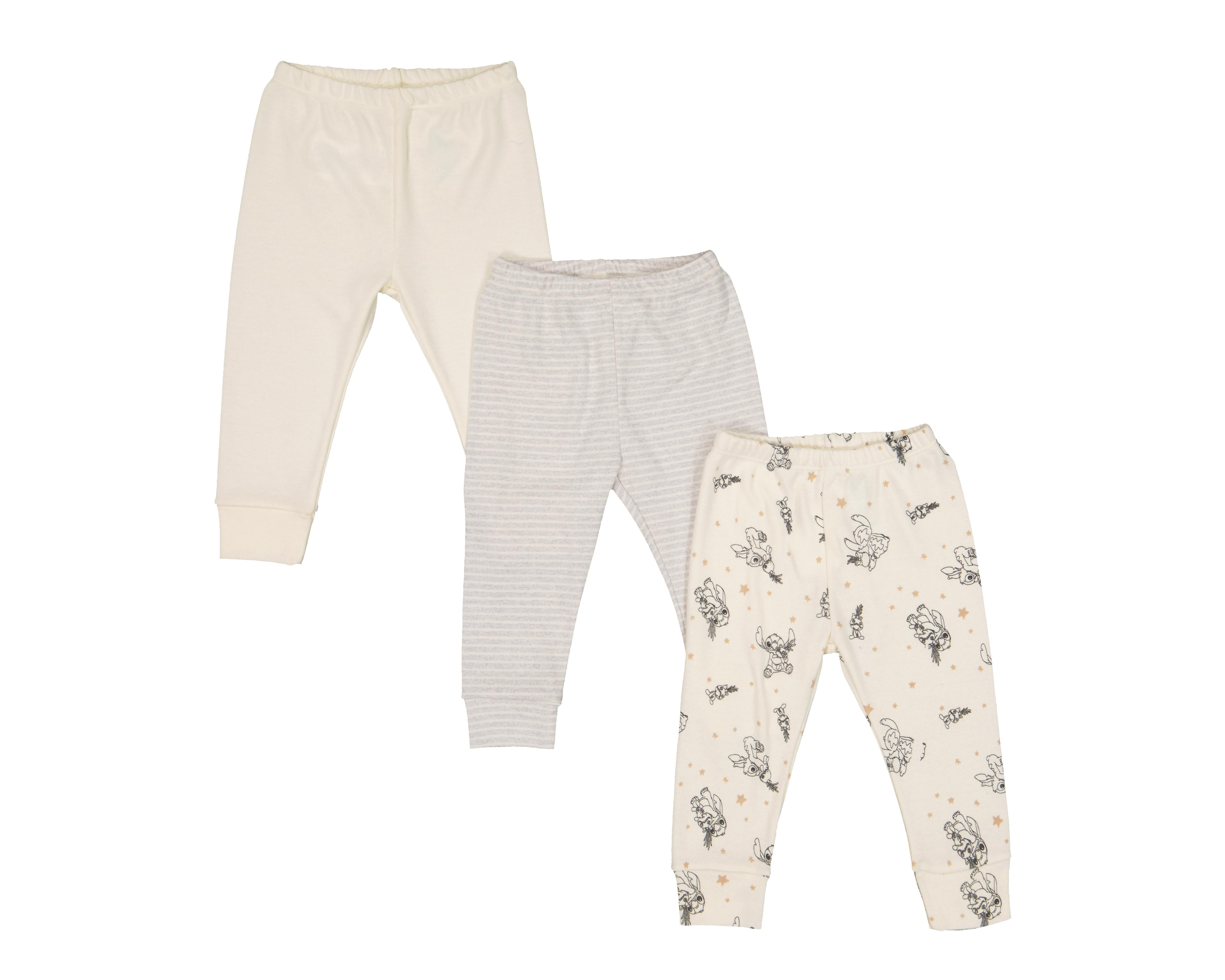 Pantalón para Bebé Disney  Lilo & Stitch con Estampado 3 Piezas