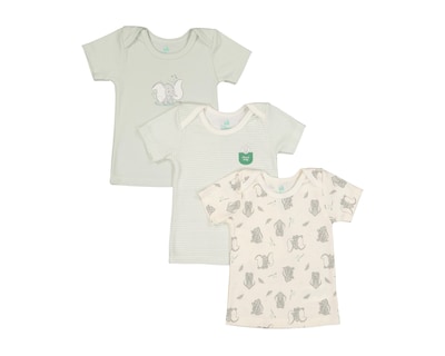 Foto 1 | Camiseta para Bebé Disney Baby Multicolor 3 Piezas