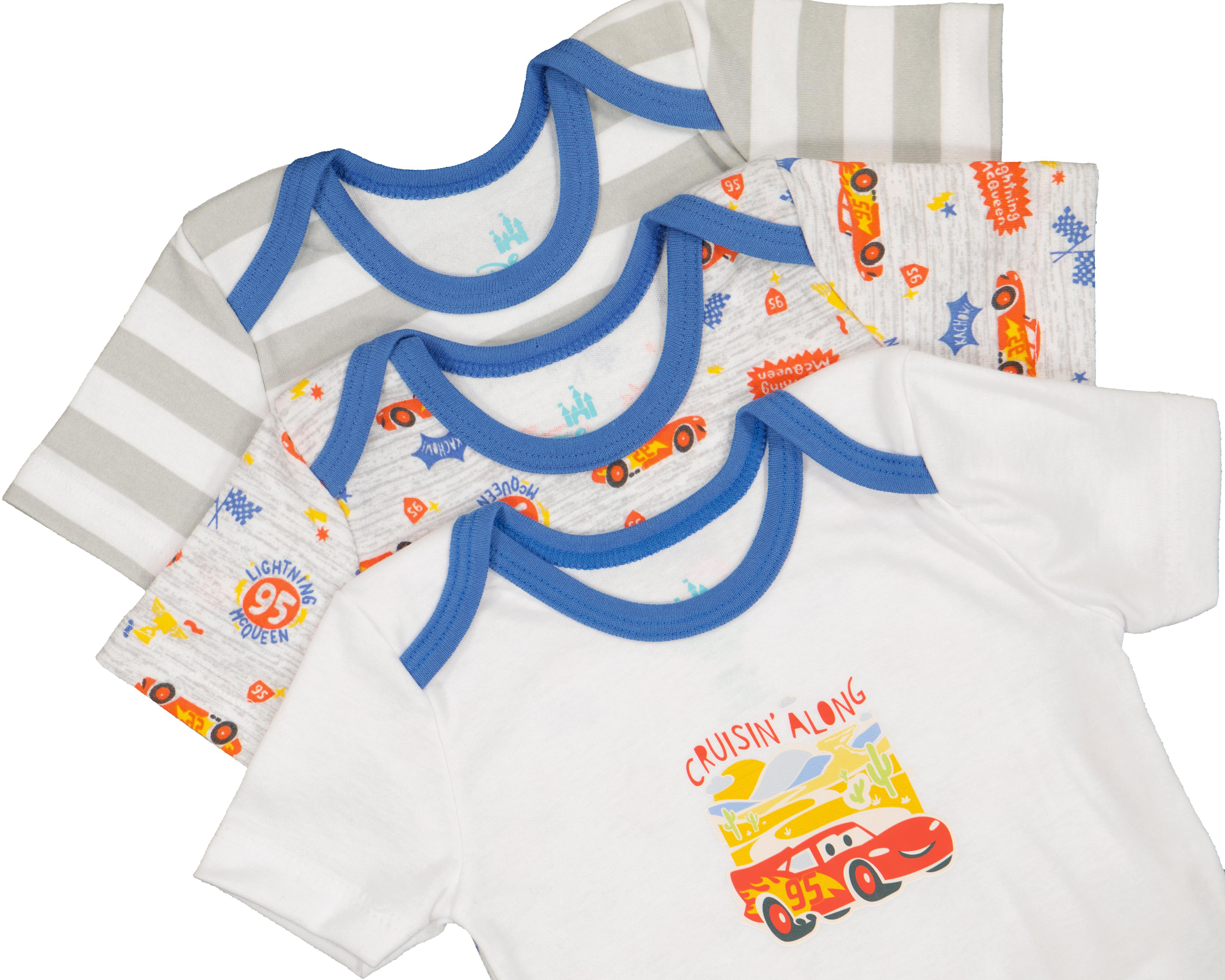 Foto 5 pulgar | Pañaleros para Bebé Niño Disney Baby Cars 3 Piezas