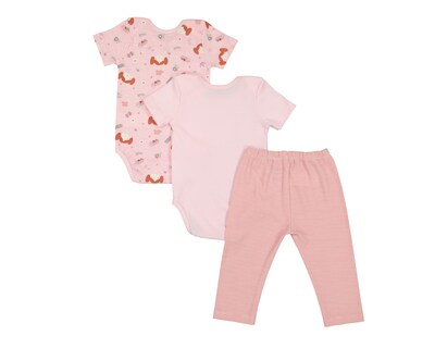 Foto 2 | Conjunto para Bebé Niña Disney Baby 3 Piezas