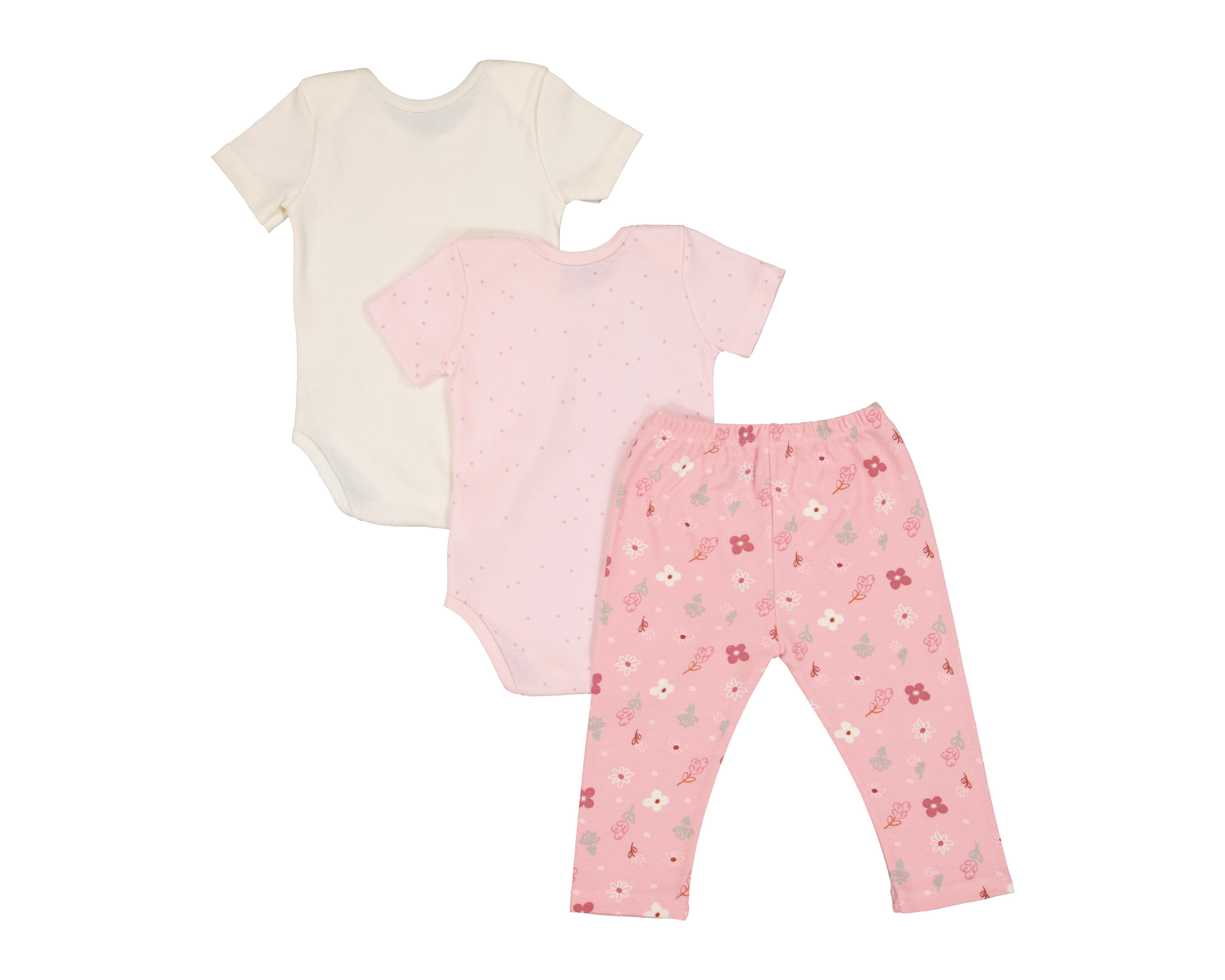 Foto 2 | Conjunto para Bebé Niña Disney Baby 3 Piezas