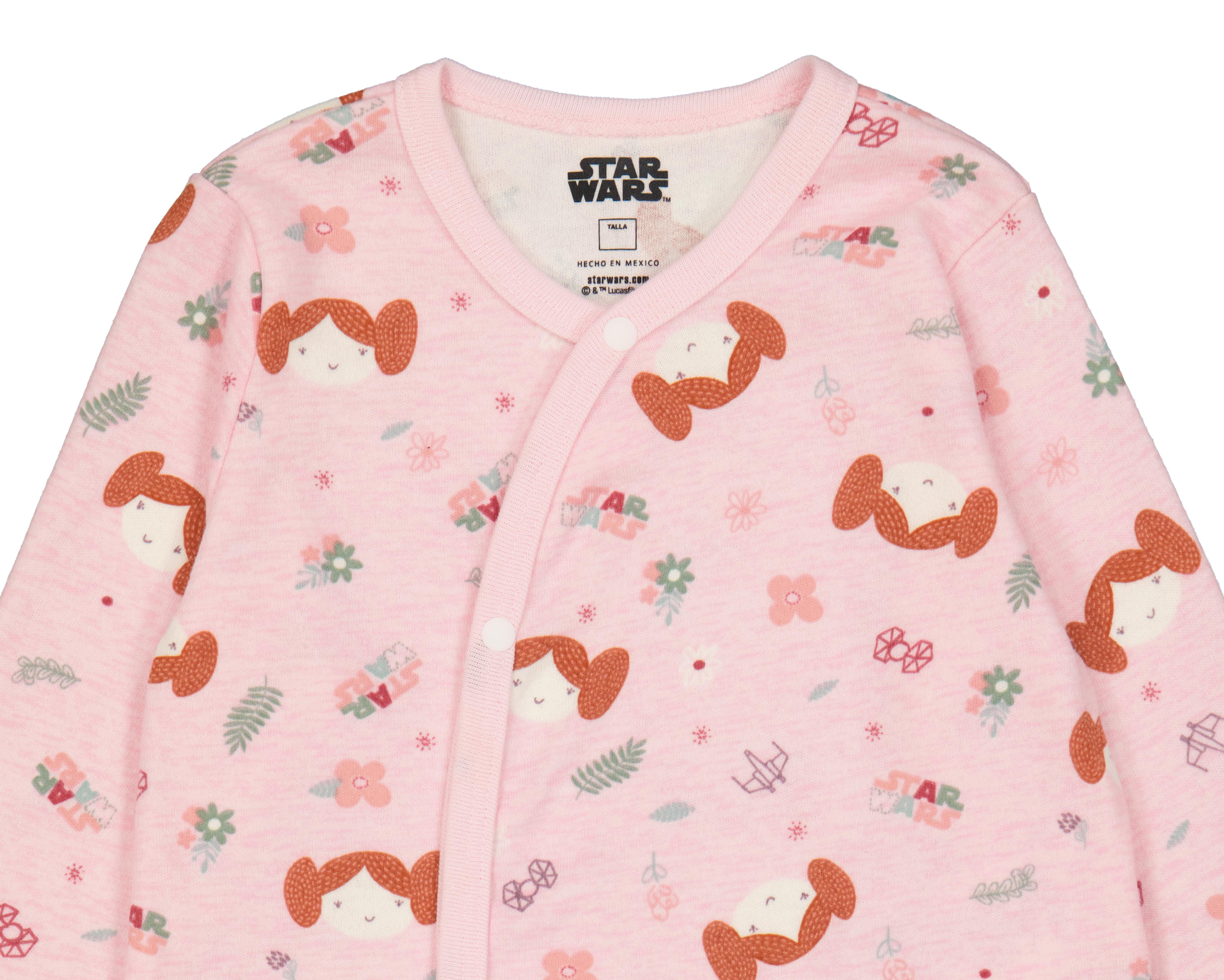 Foto 4 pulgar | Mameluco para Bebé Niña Disney Baby con Estampado