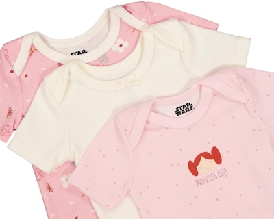 Foto 4 | Pañalero para Bebé Niña Disney Baby Star Wars 3 Piezas
