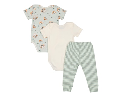 Foto 2 | Pañaleros para Bebé Niño Disney Baby Grogu 3 Piezas