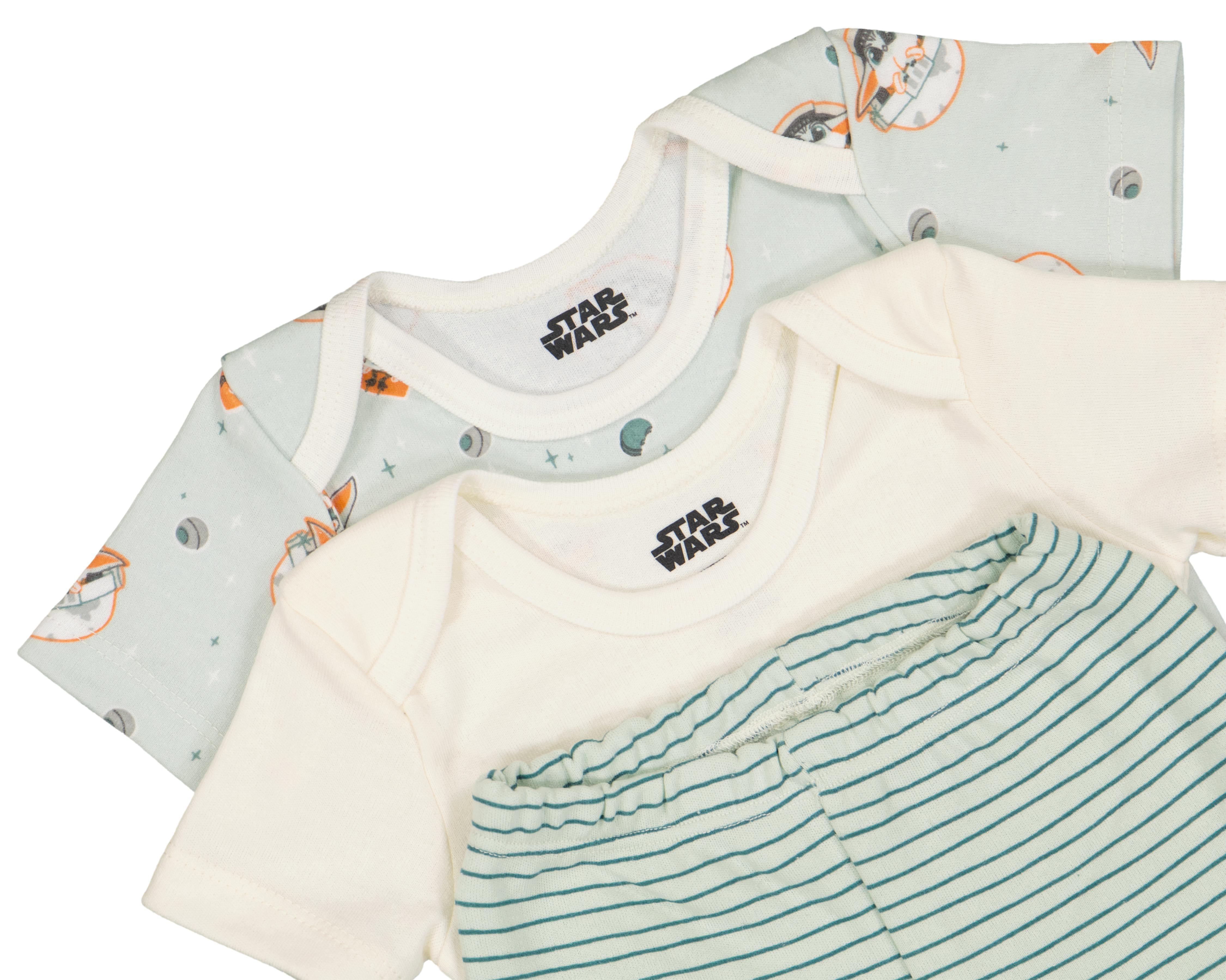 Foto 5 | Pañaleros para Bebé Niño Disney Baby Grogu 3 Piezas