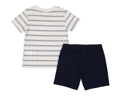 Foto 2 | Playera y Short para Bebé Niño Baby Colors