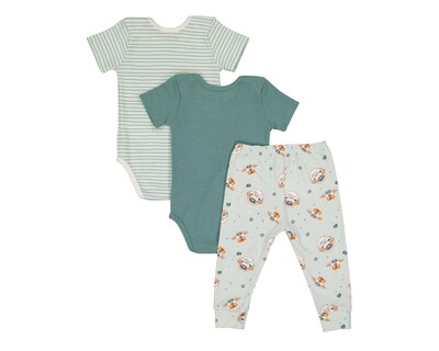 Foto 2 | Pañaleros para Bebé Disney Baby Grogu 3 Piezas