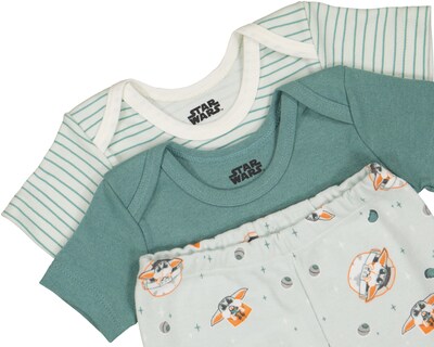 Foto 5 | Pañaleros para Bebé Disney Baby Grogu 3 Piezas