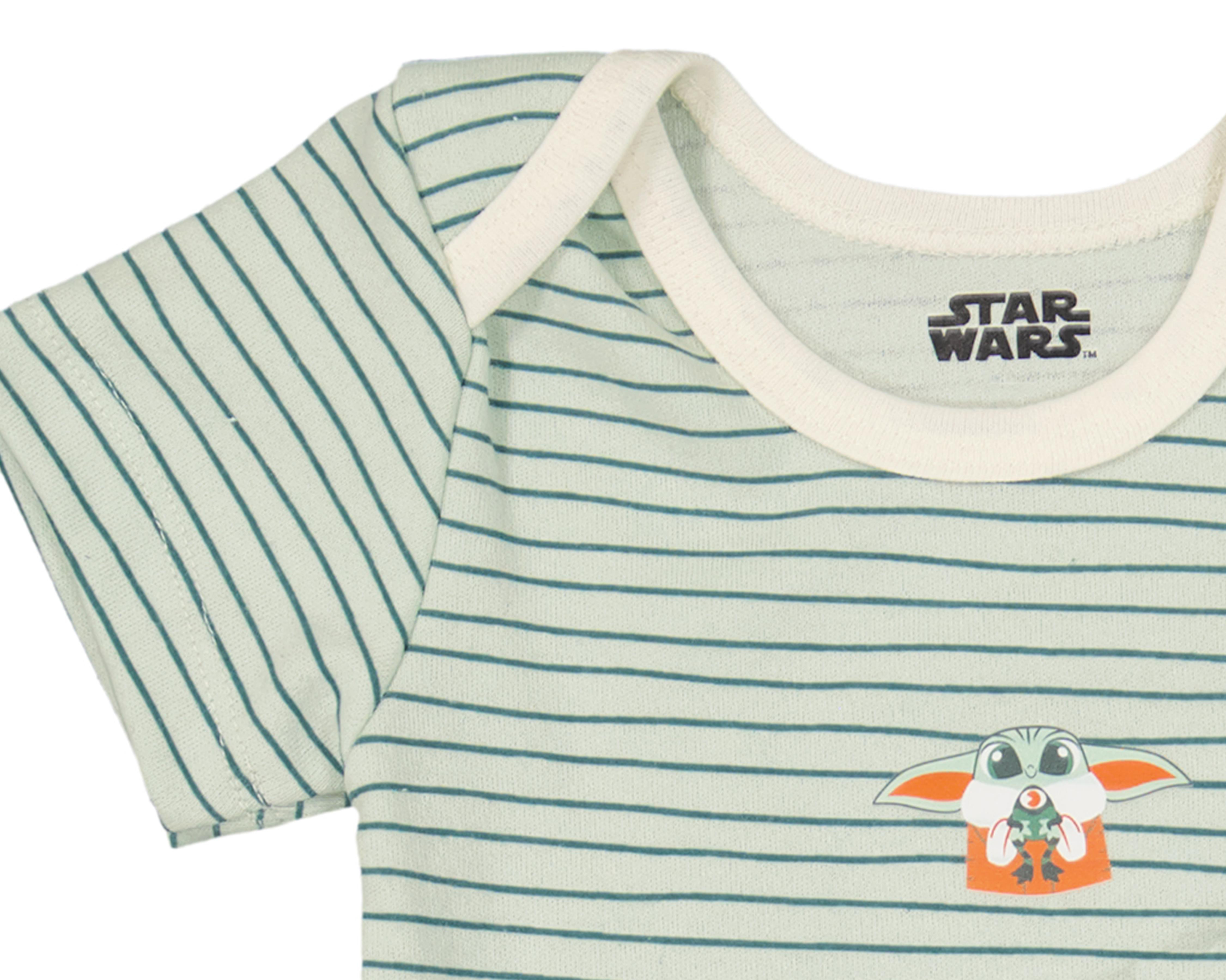 Foto 4 pulgar | Camiseta Interior Disney Baby para Bebé Niño 3 Piezas