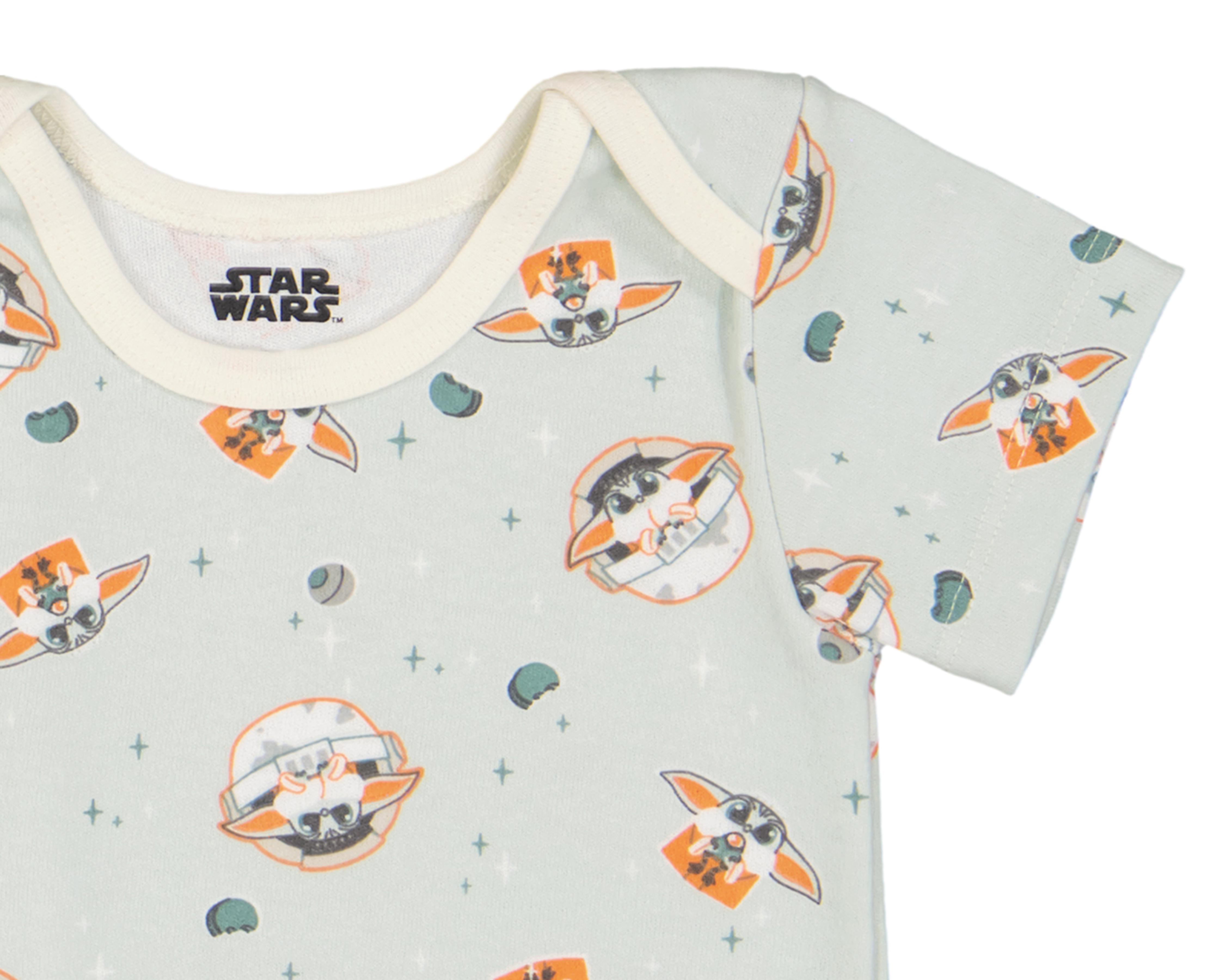 Foto 5 pulgar | Camiseta Interior Disney Baby para Bebé Niño 3 Piezas